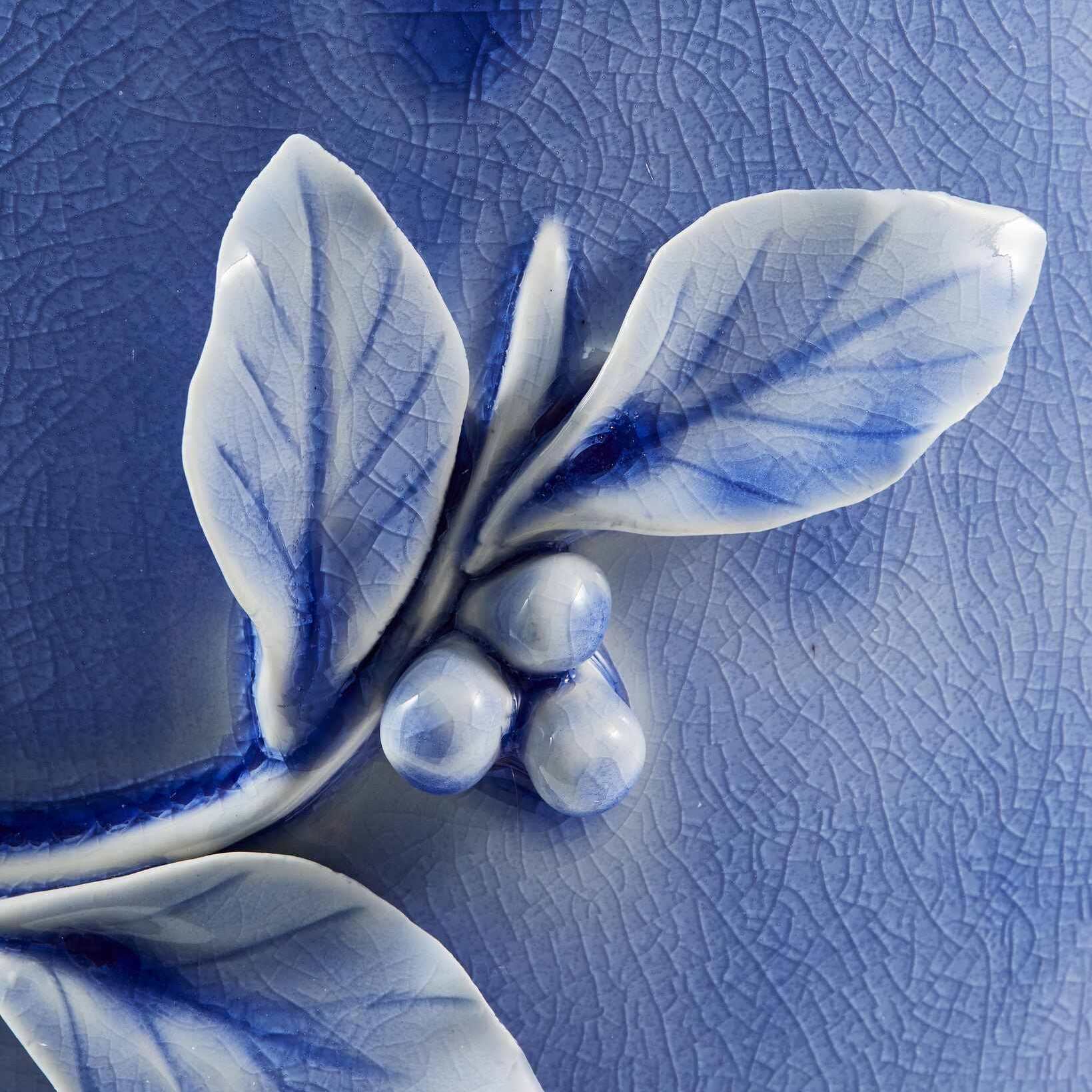 Wazon 3D VÖGEL blau