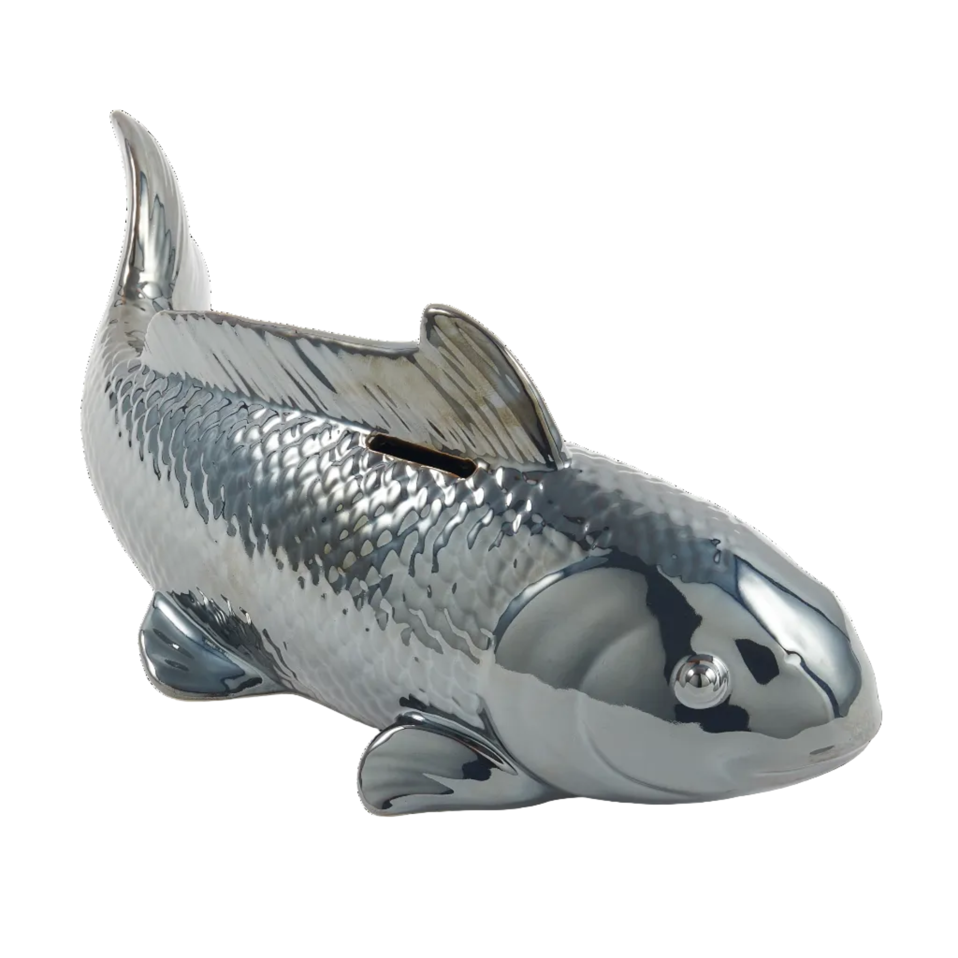 Skarbonka FISCH SPARDOSE metallic