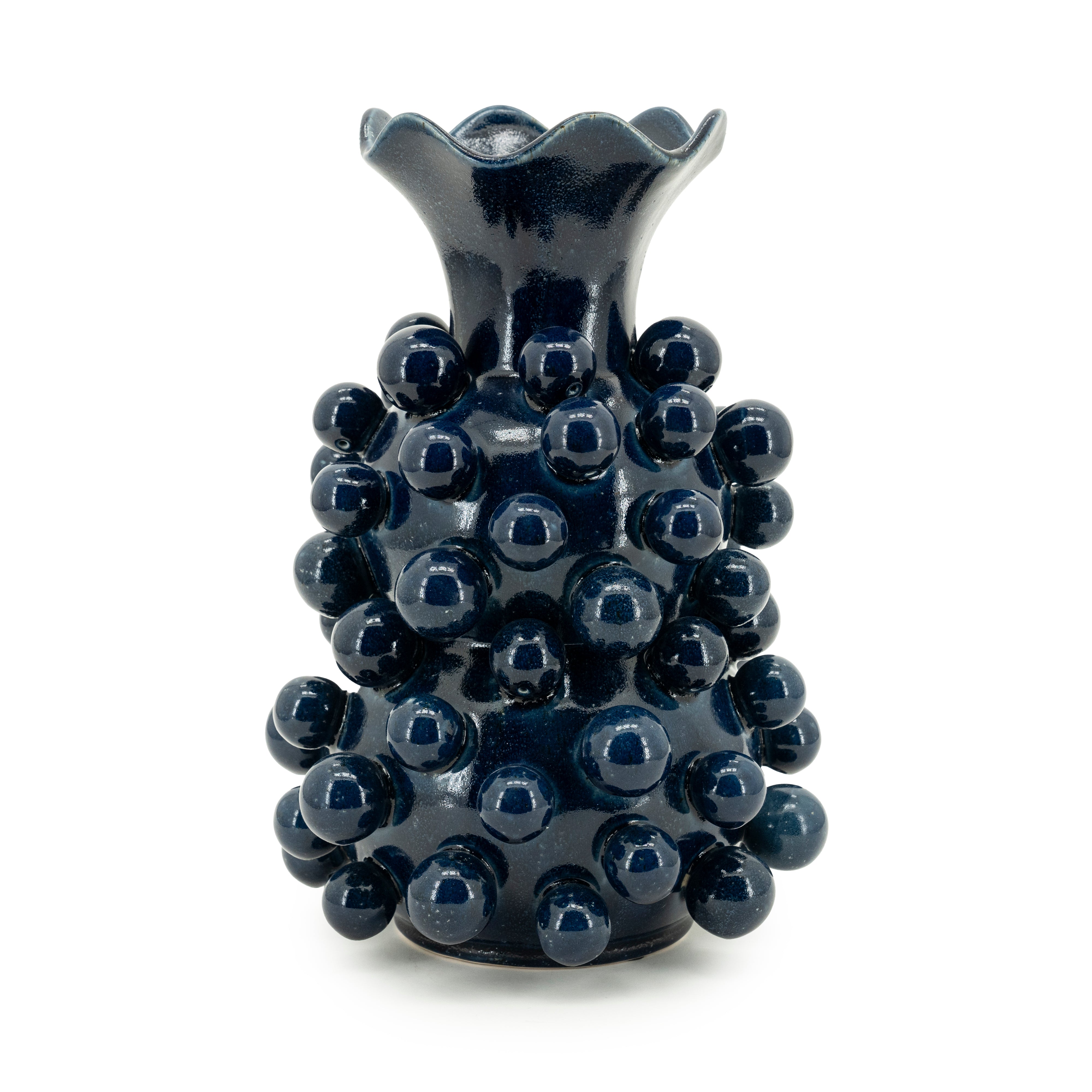 VIRO blue vase
