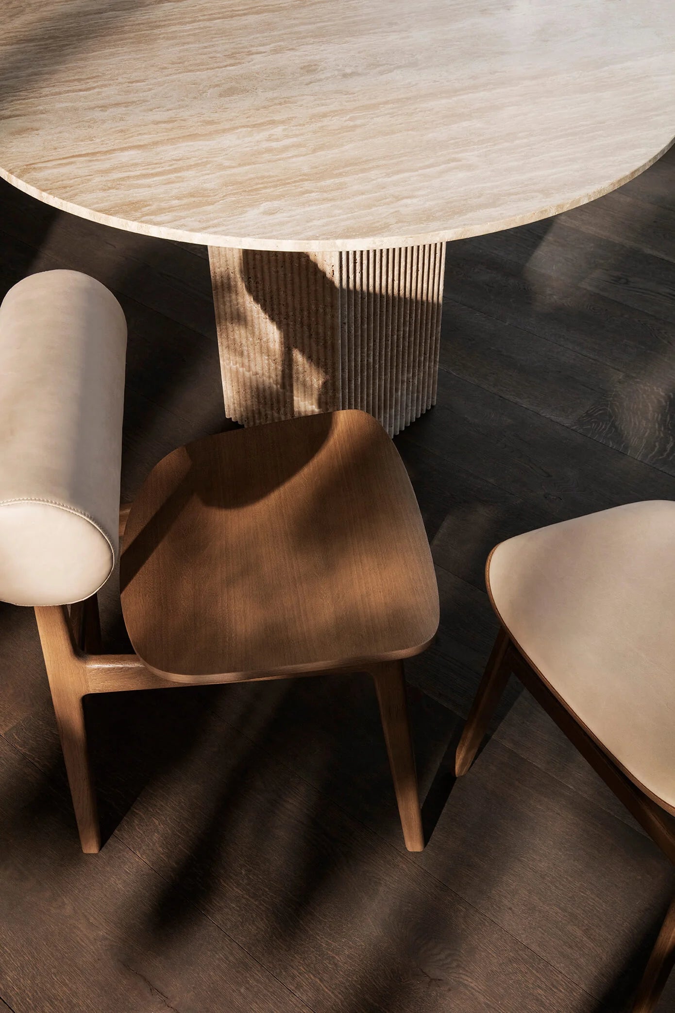 Chair totem oak wood