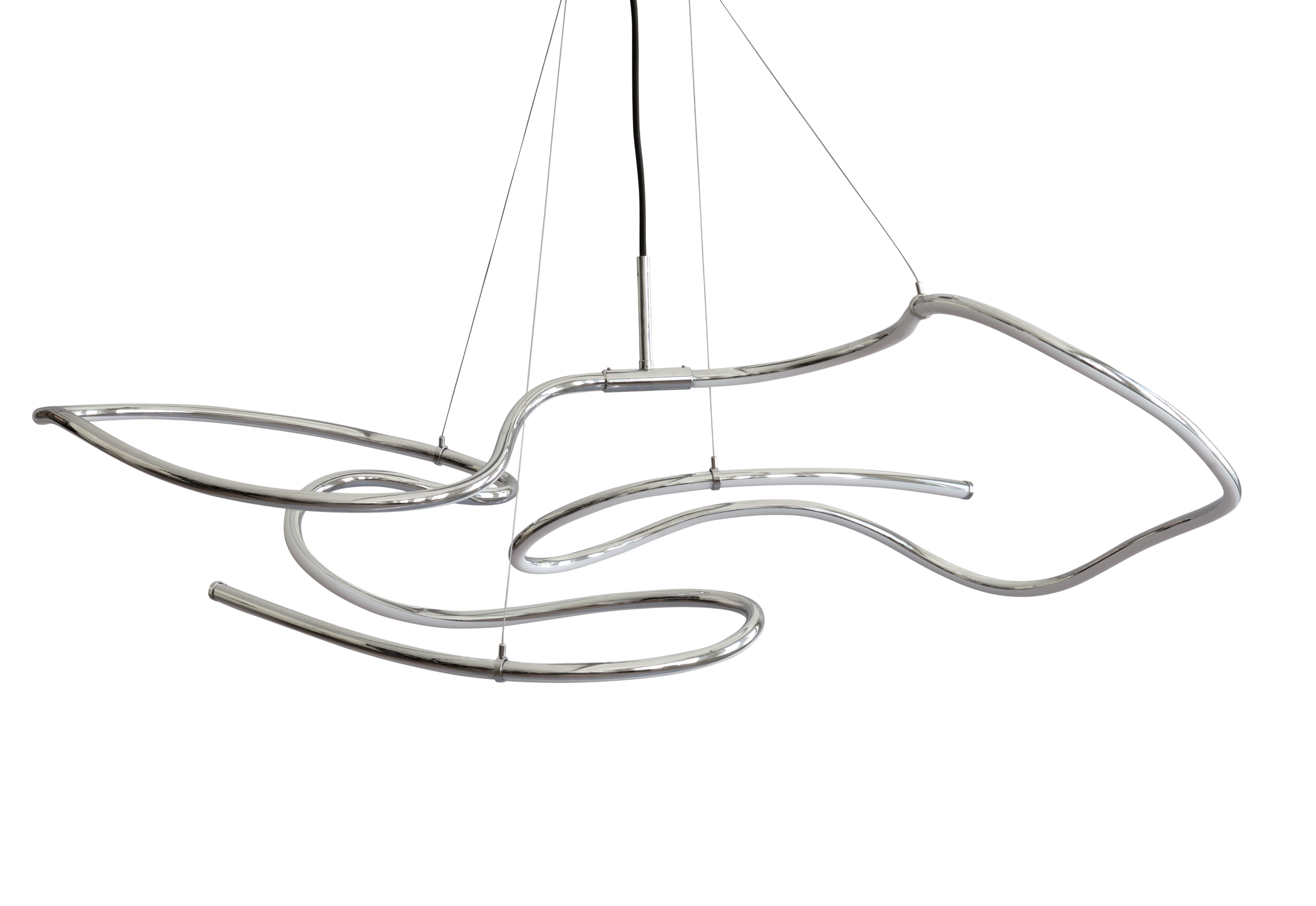 GHOST chrome chandelier