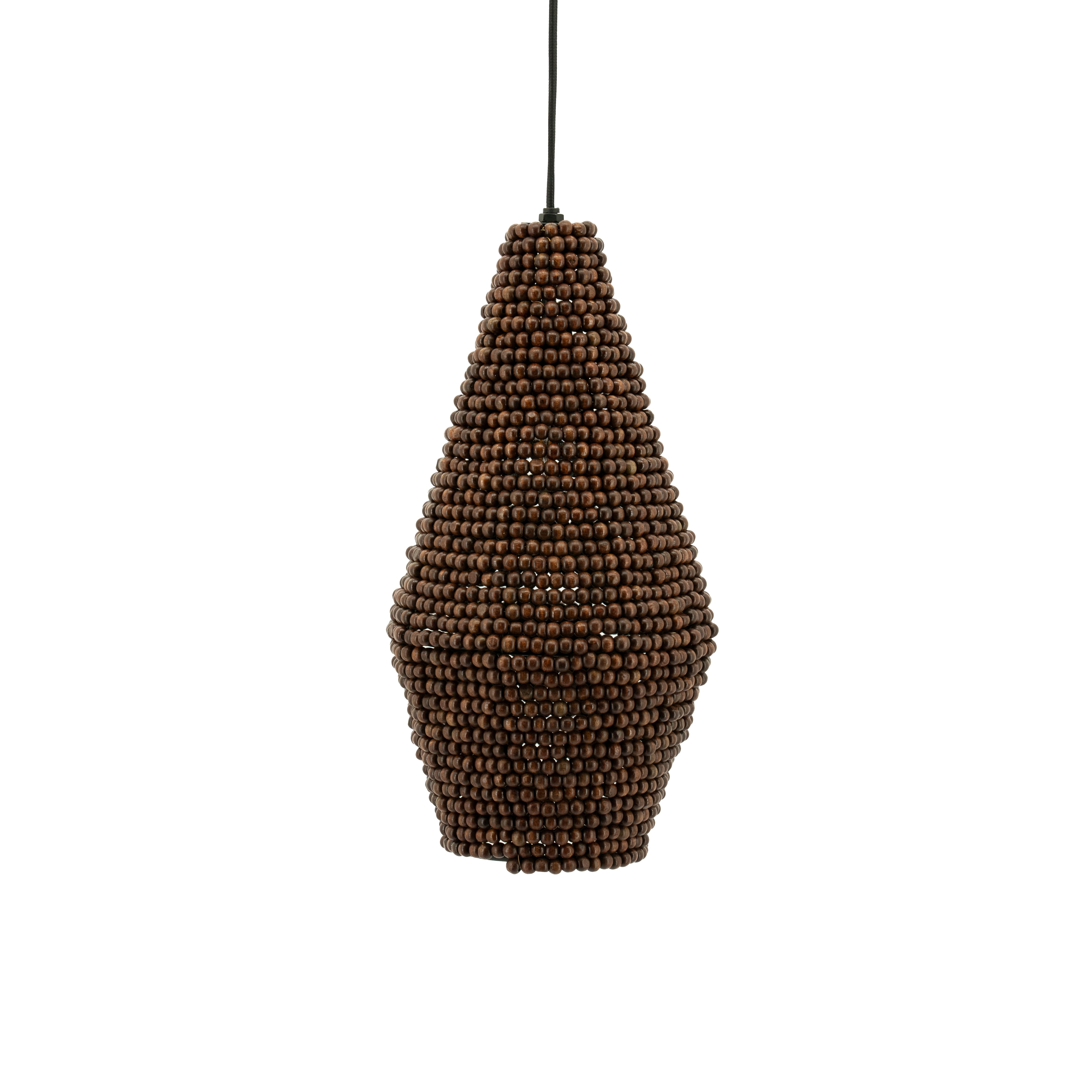SHANGA pendant lamp dark wood