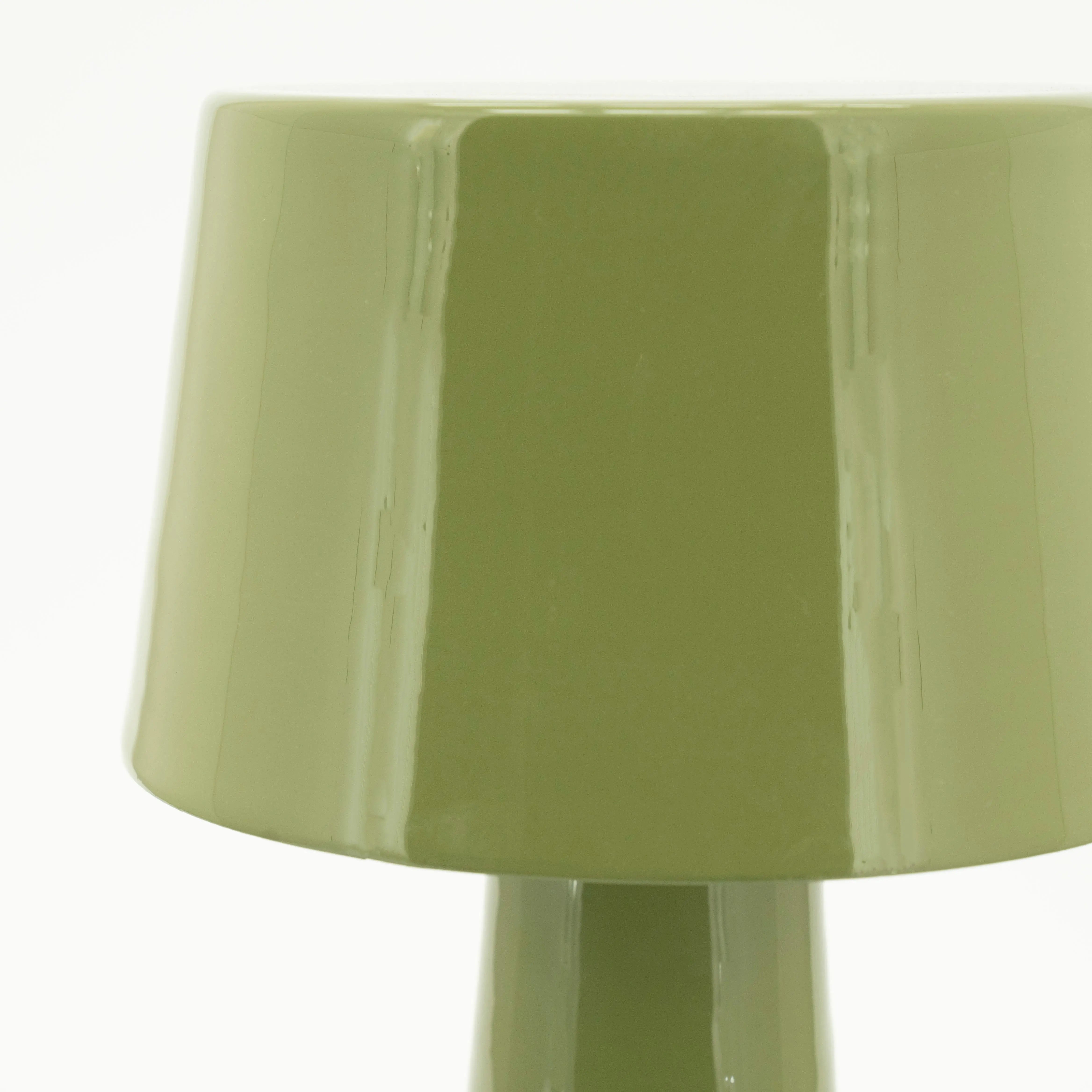 Lampa stołowa ALVO zielony – metal