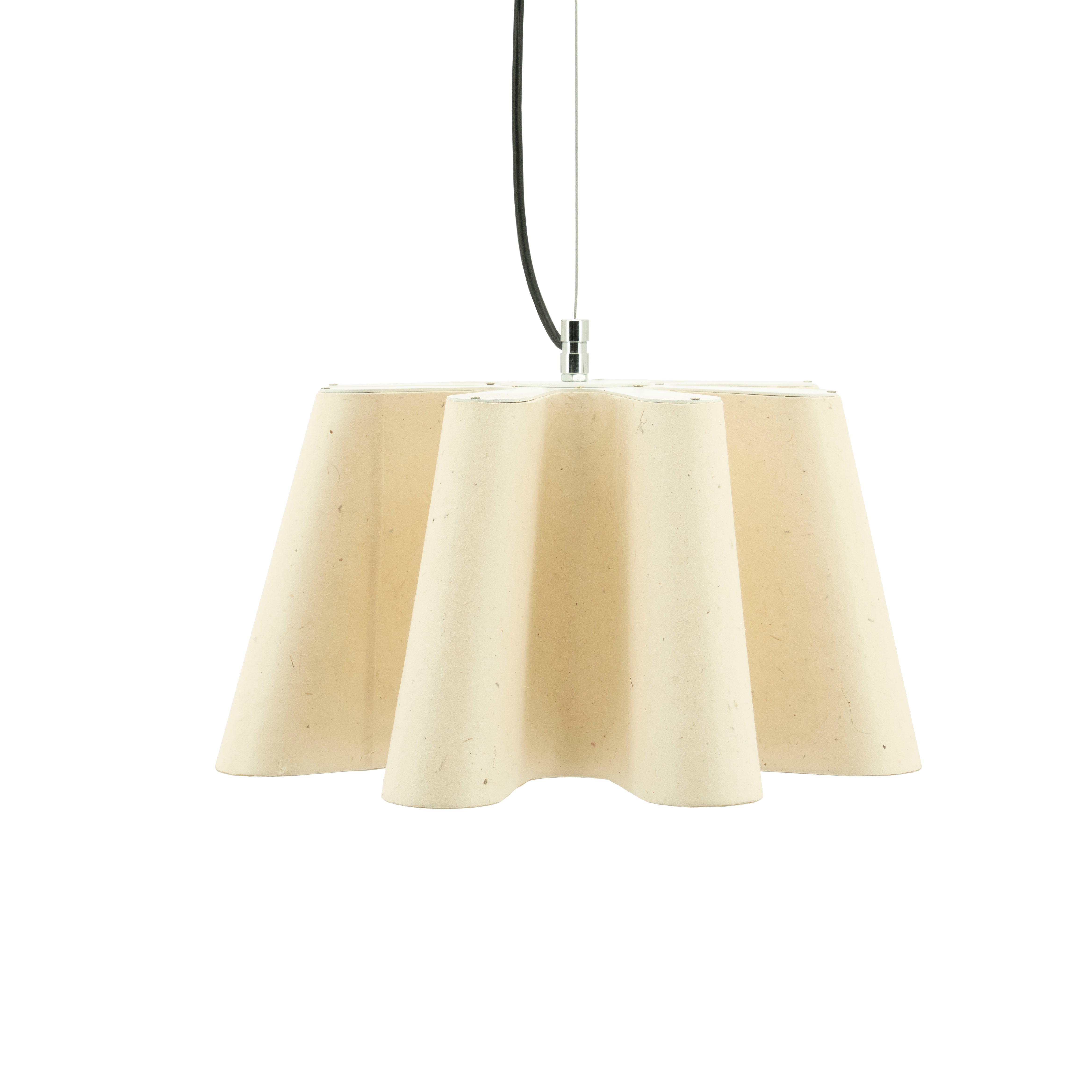 MEANDER beige pendant lamp