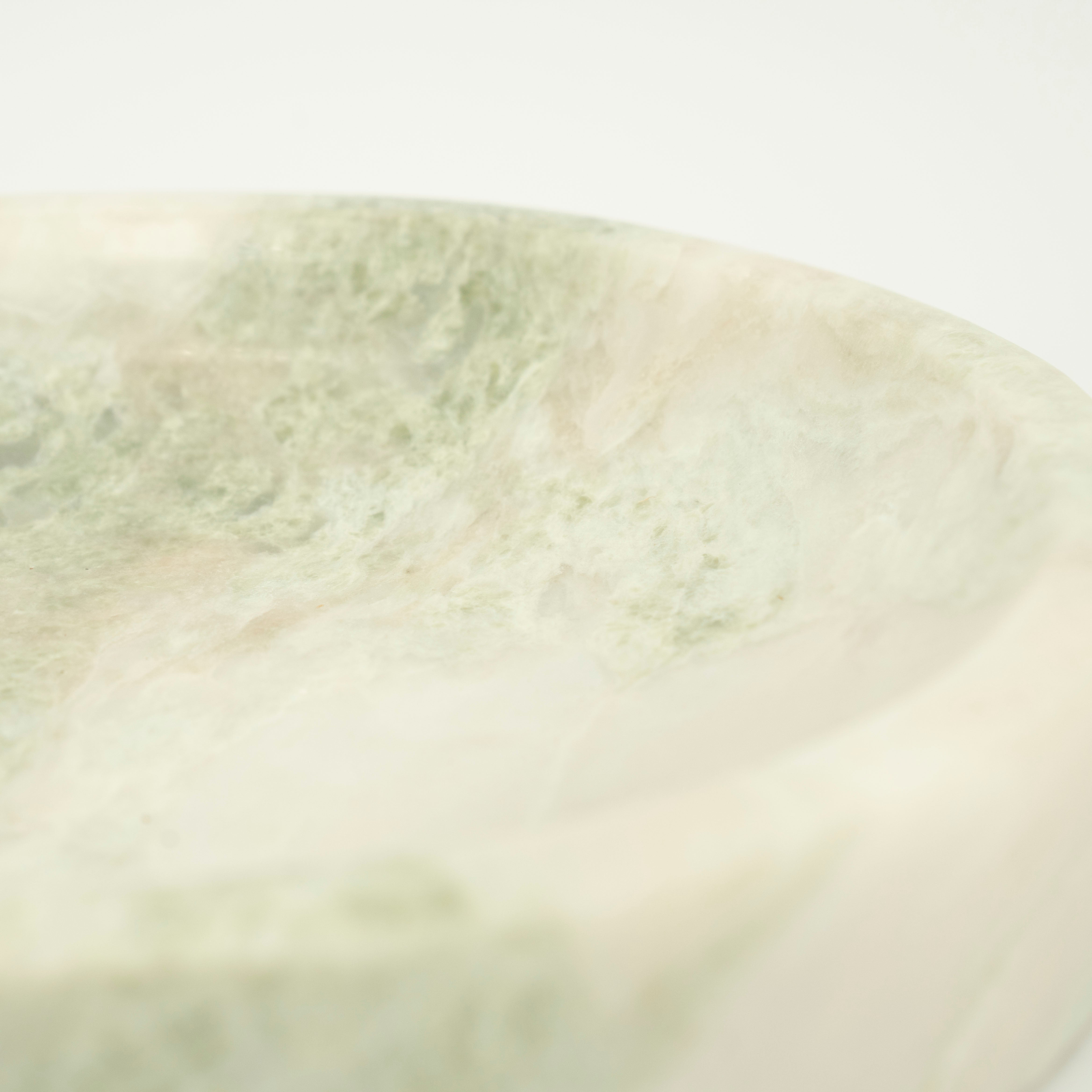 Green Marble Bowl