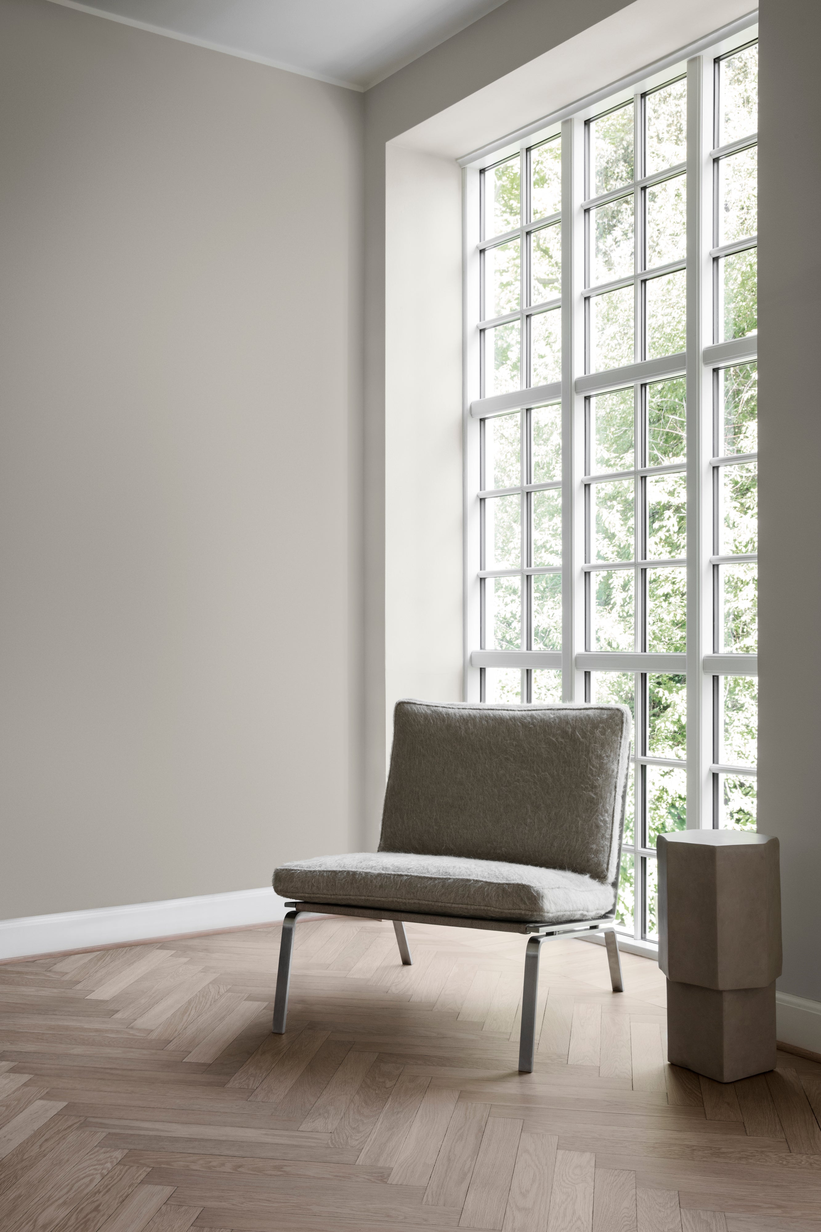 Beistelltisch QUARTZ beige Beton