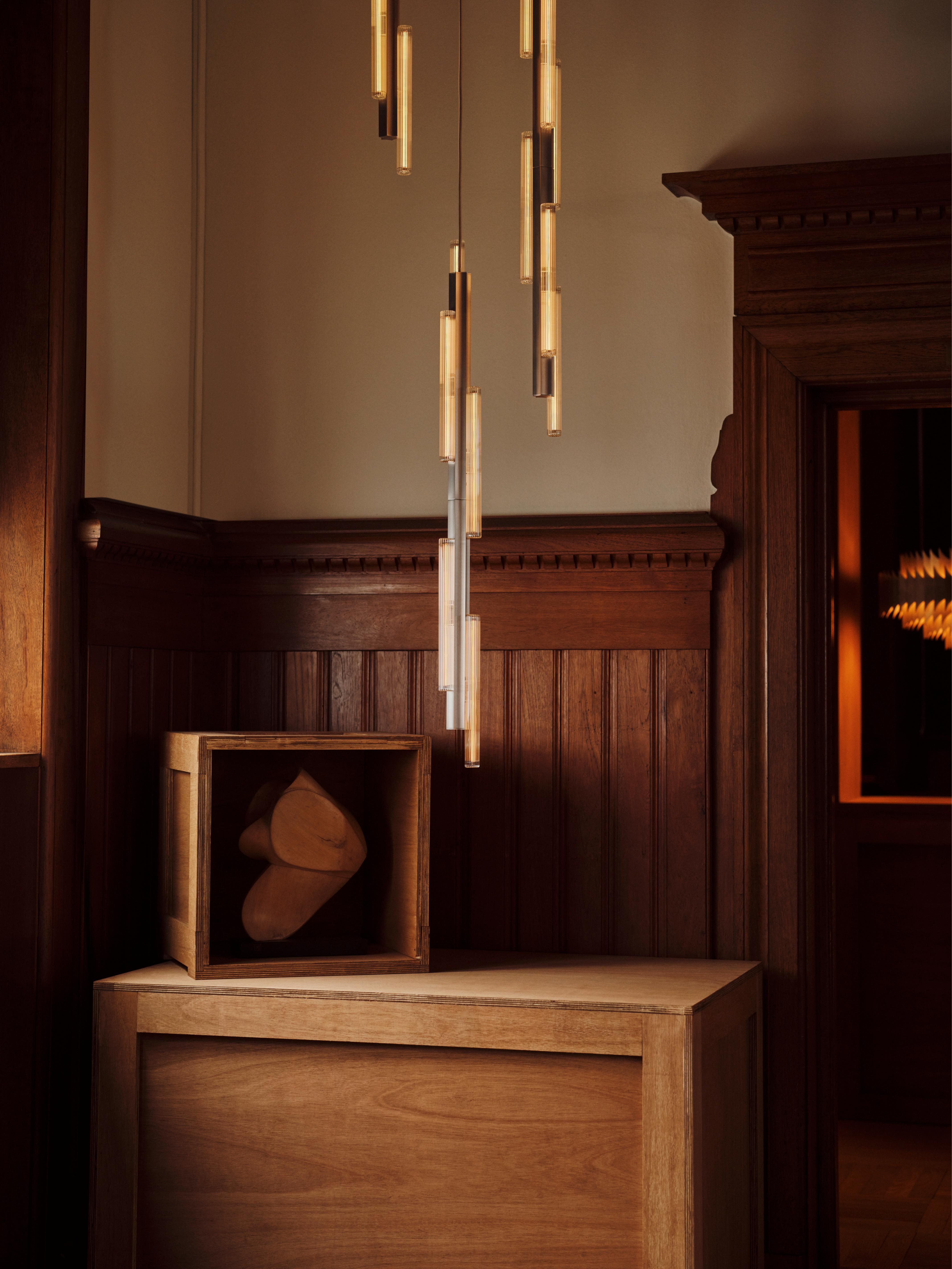 HAIL Pendant Lamp in Brushed Bronze