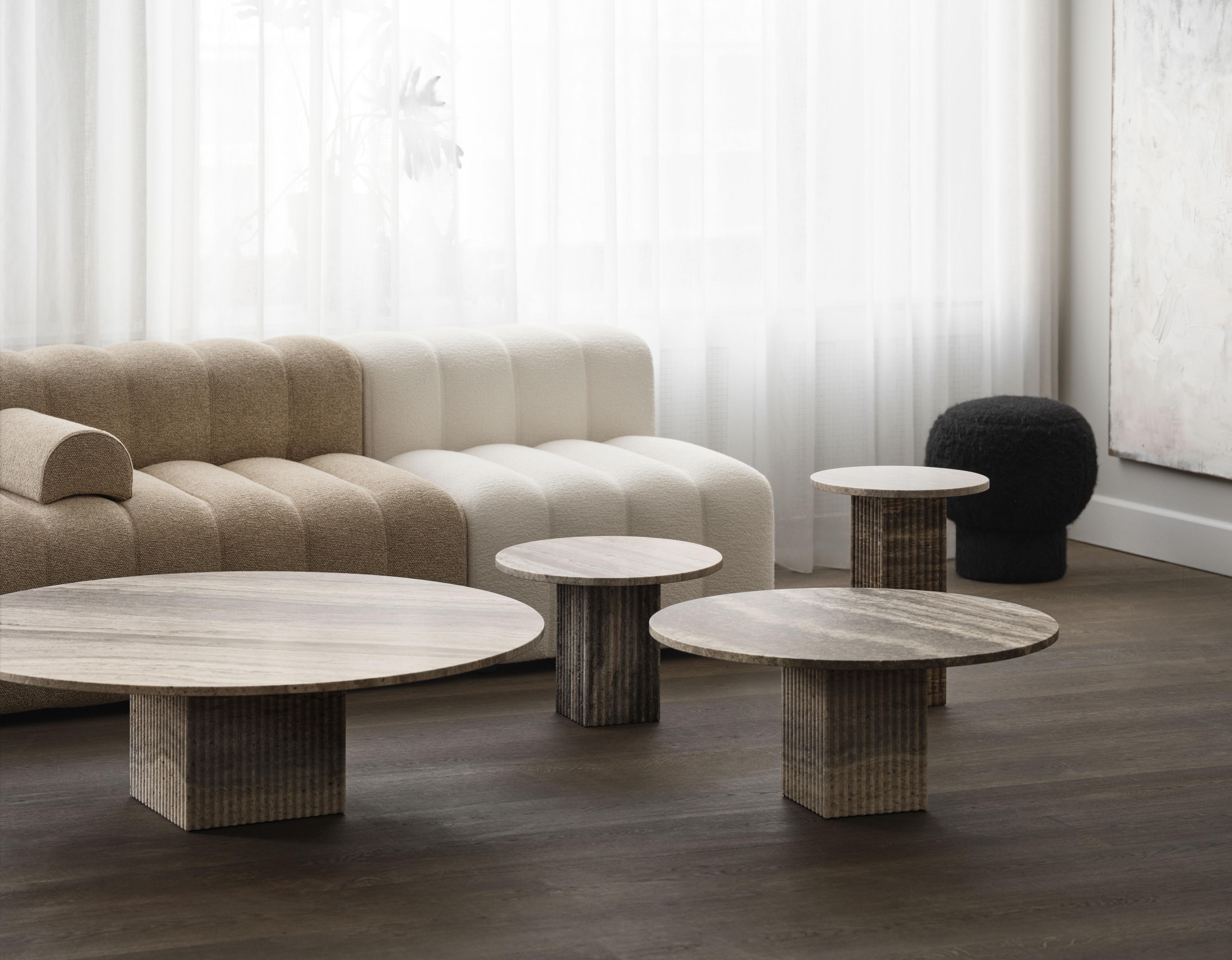 SOHO travertine coffee table