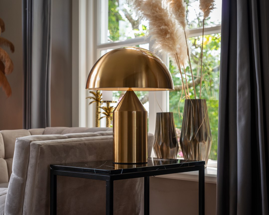Lampa stołowa ALICIA czarny Richmond Interiors Eye on Design