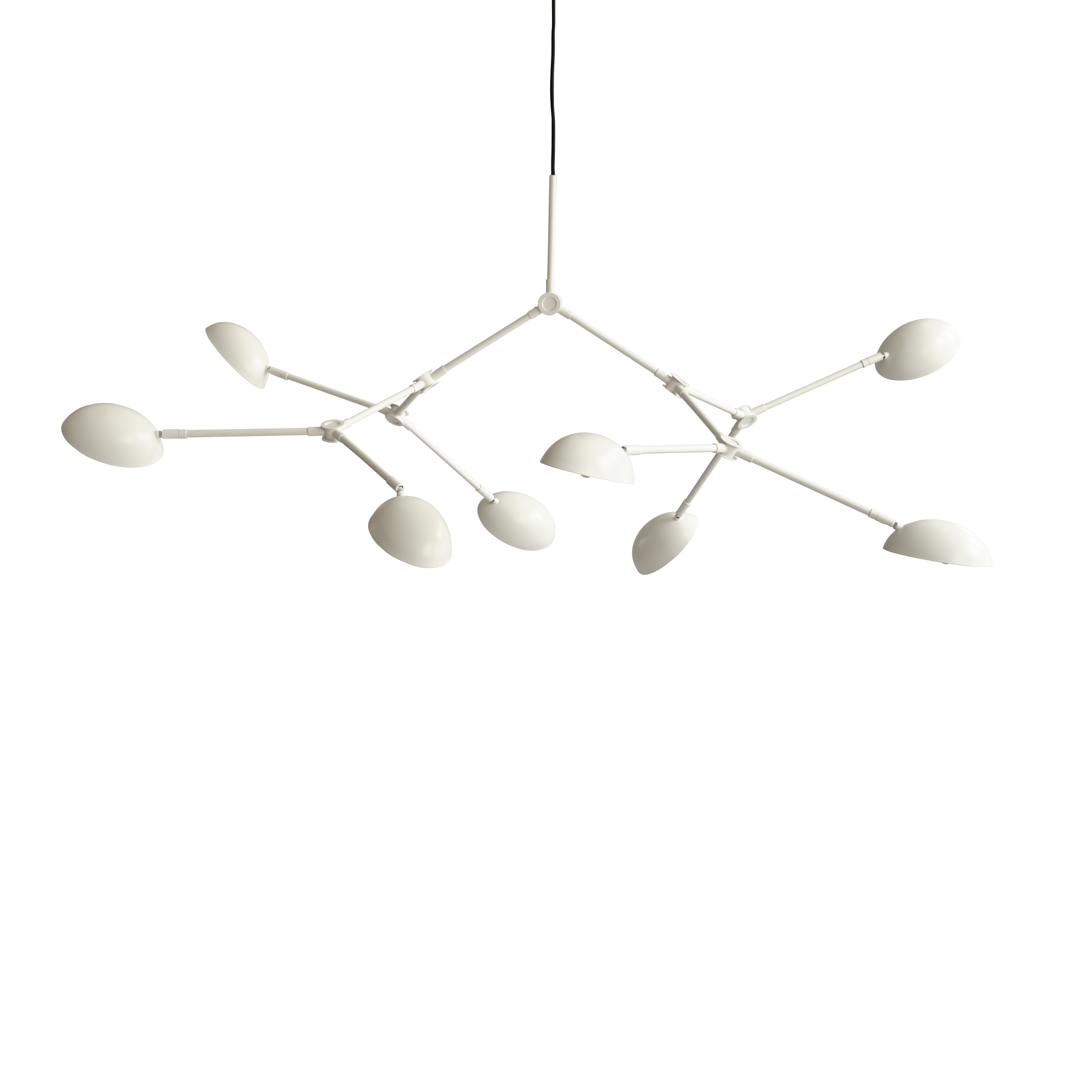 DROP chandelier white