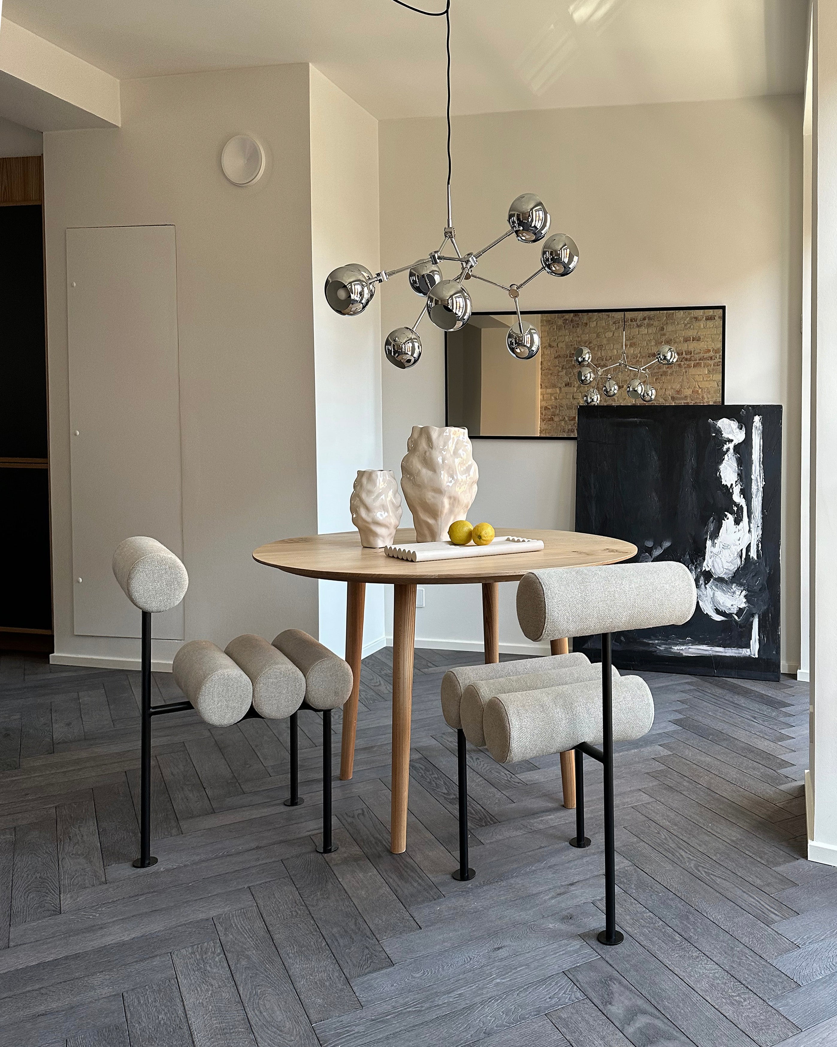 KATACHI Vase white ceramic