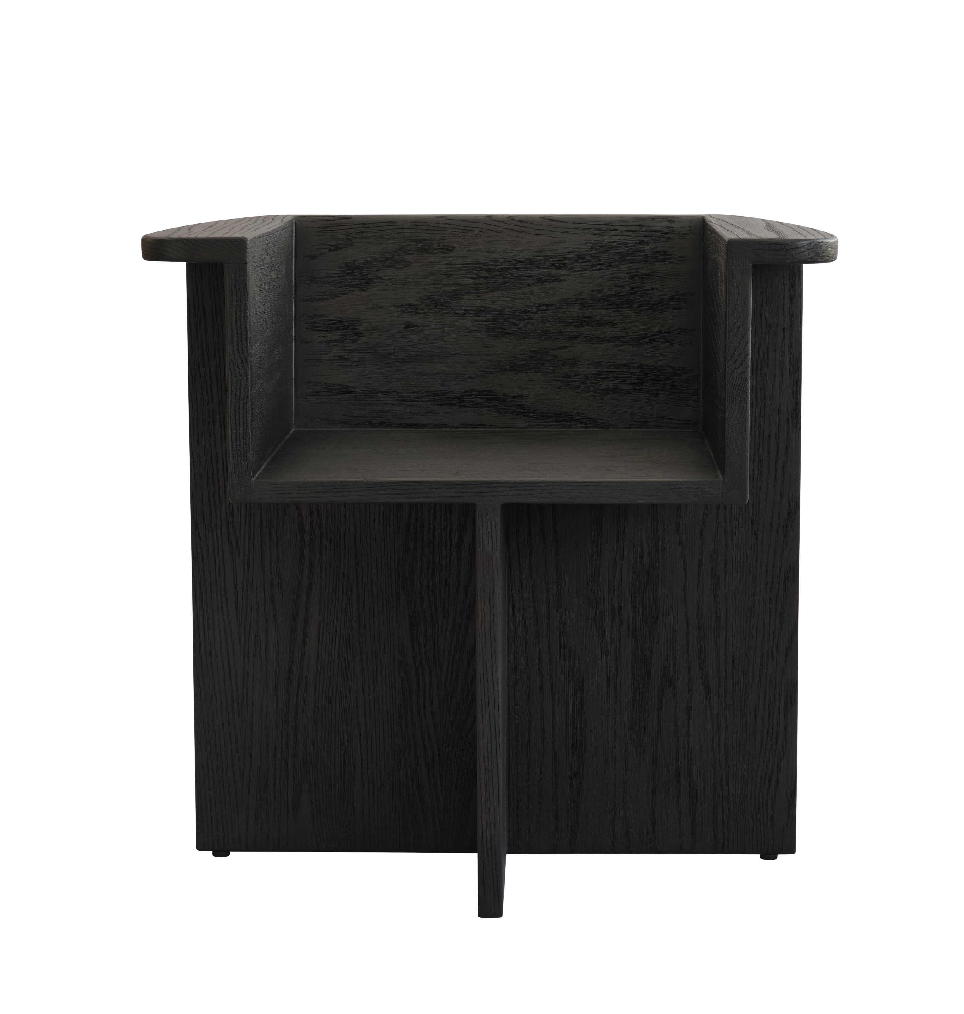 BRUTUS Chair black oak