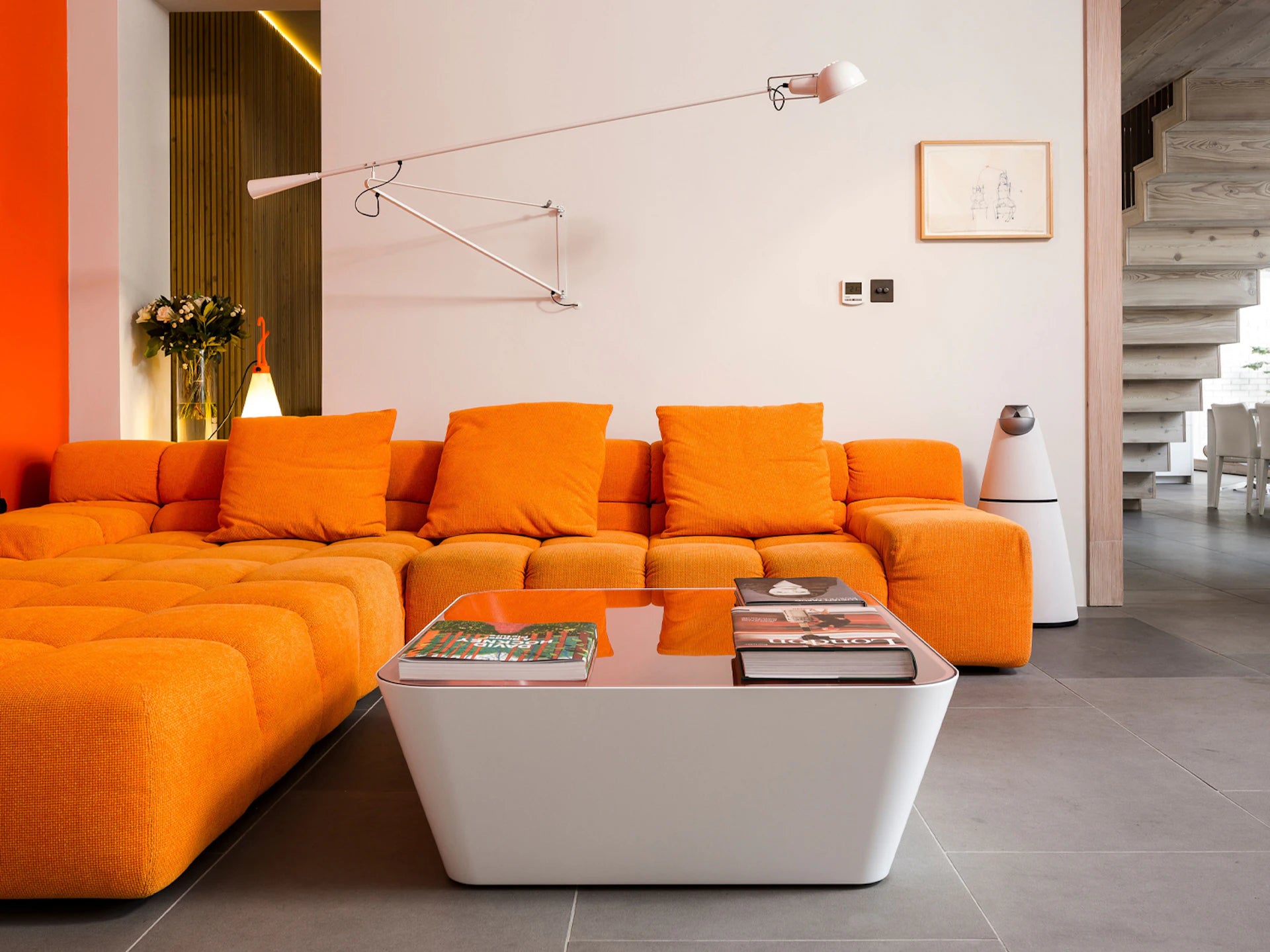 Wall lamp with arm 265 white