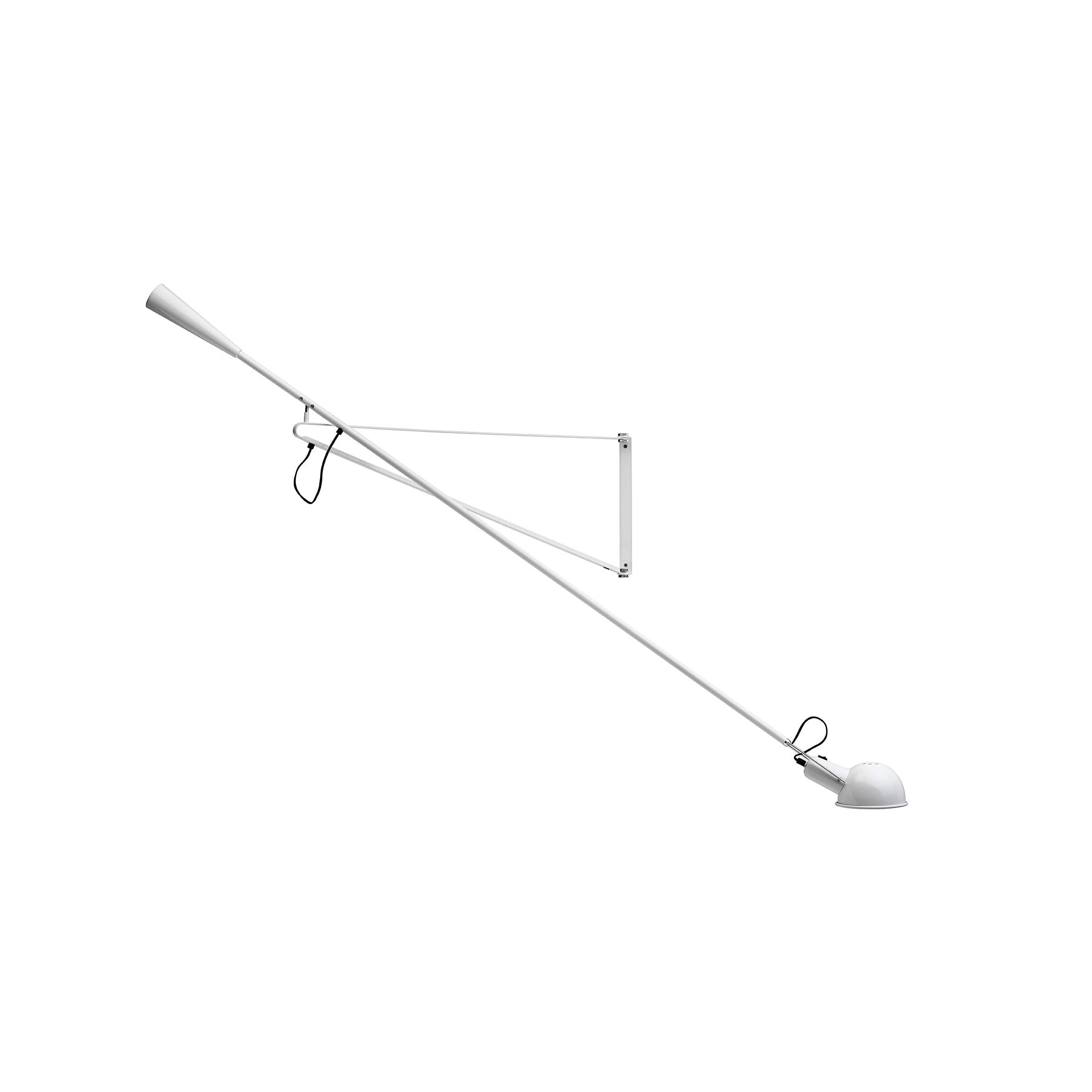 Wall lamp with arm 265 white