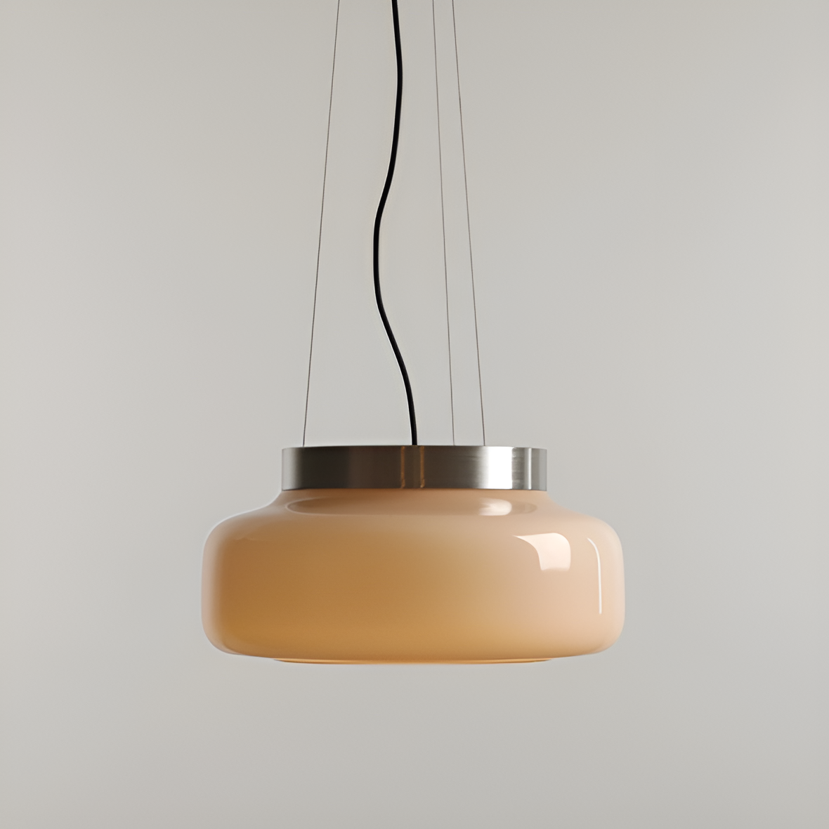 Bonbon beige hanging lamp