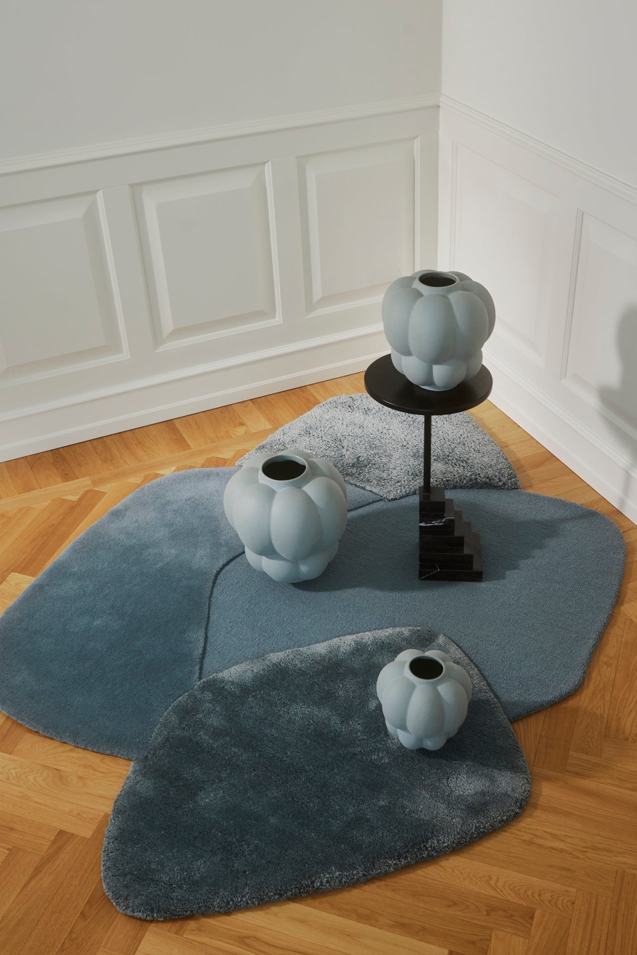 MOLA Teppich blau