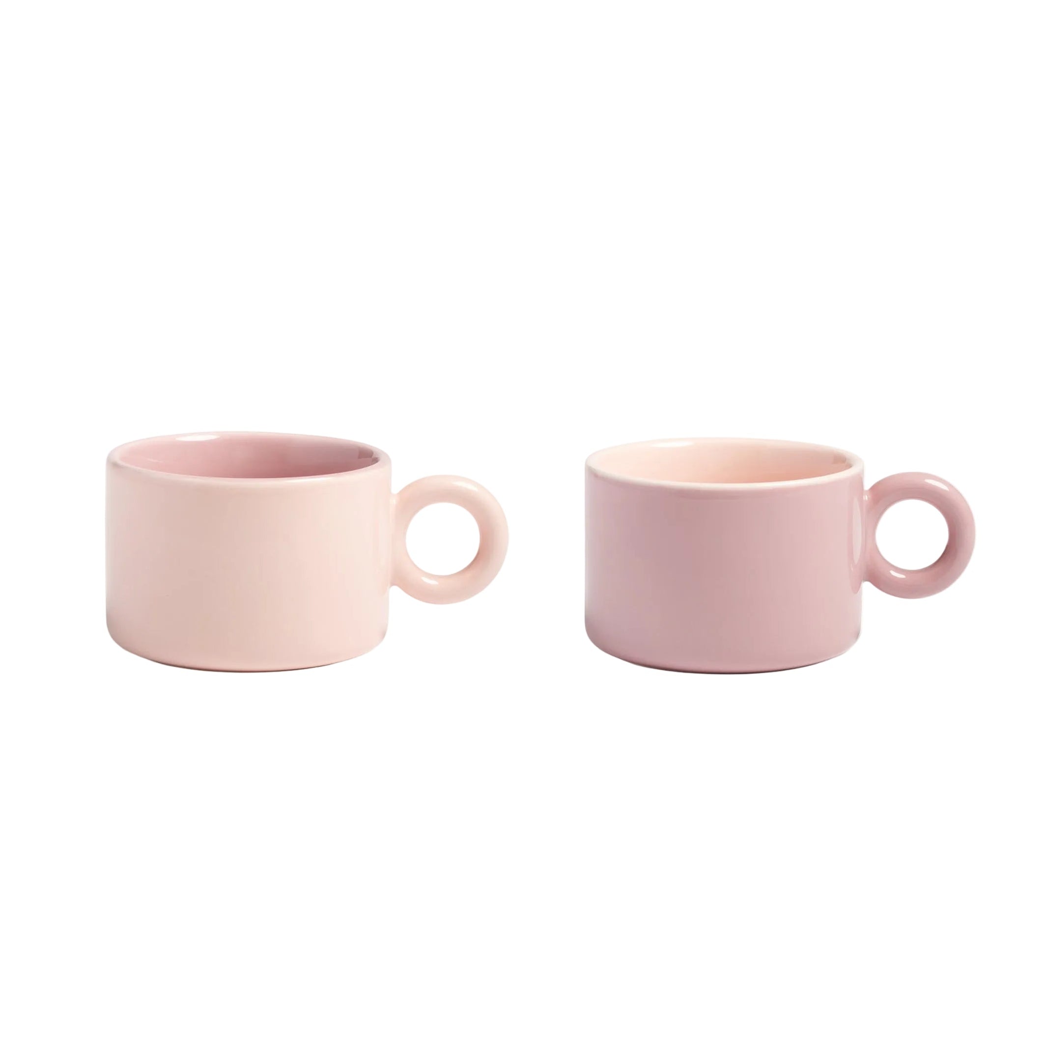 CHIQUITO Cup Set Pink Porcelain