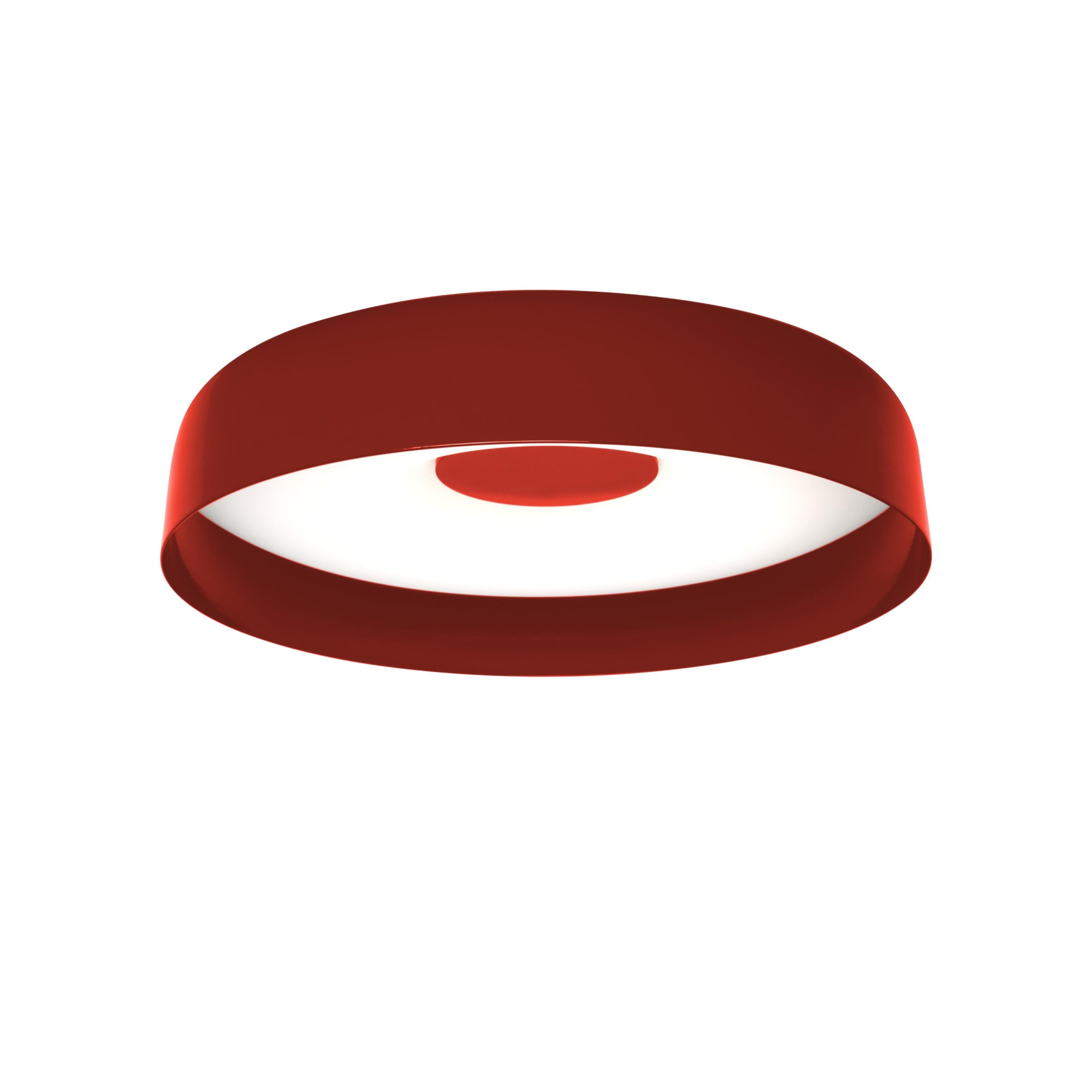 PAPAVERO Glossy Red Wall Lamp