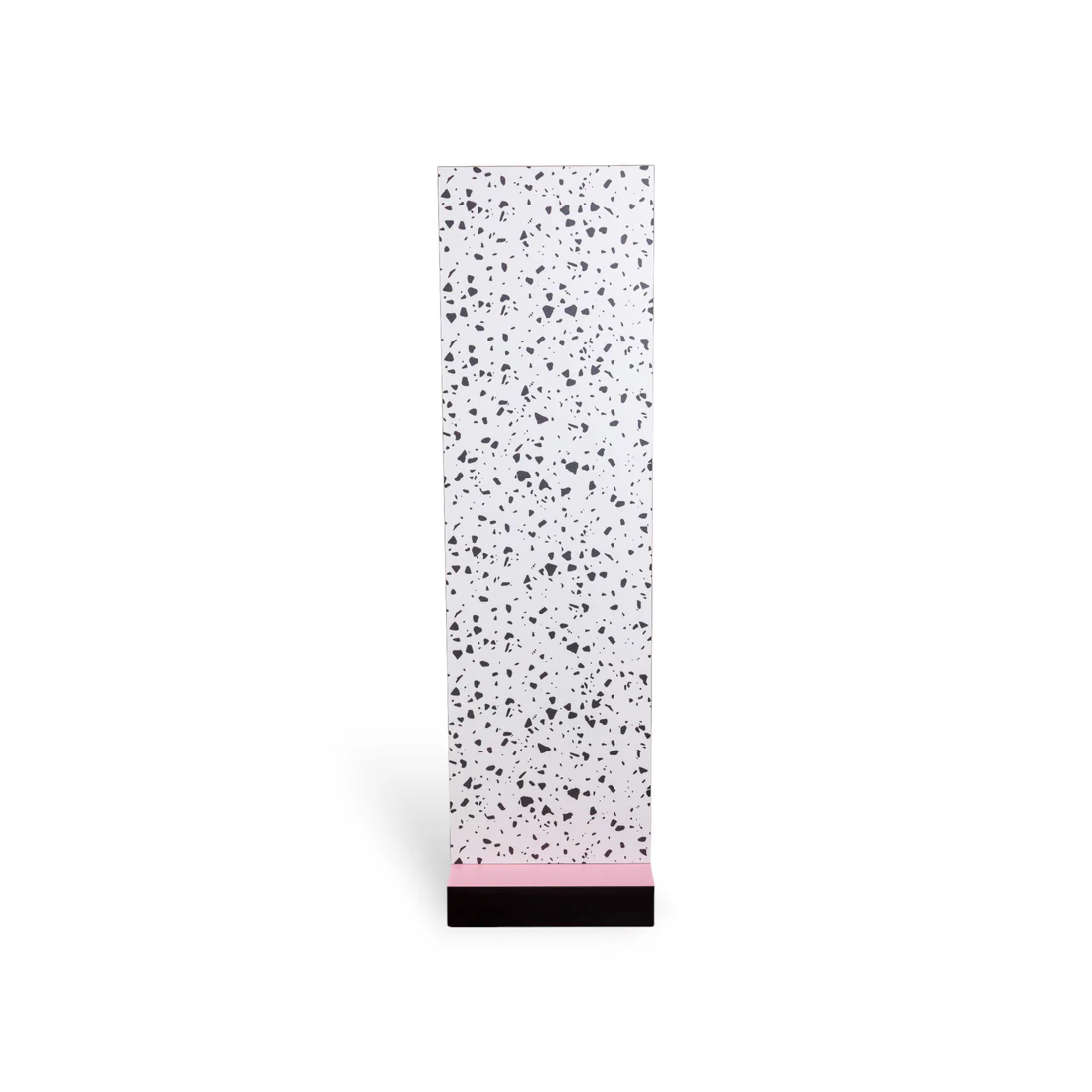 SUPERSHELF TERRAZZO White with Yellow and Pink Shelf