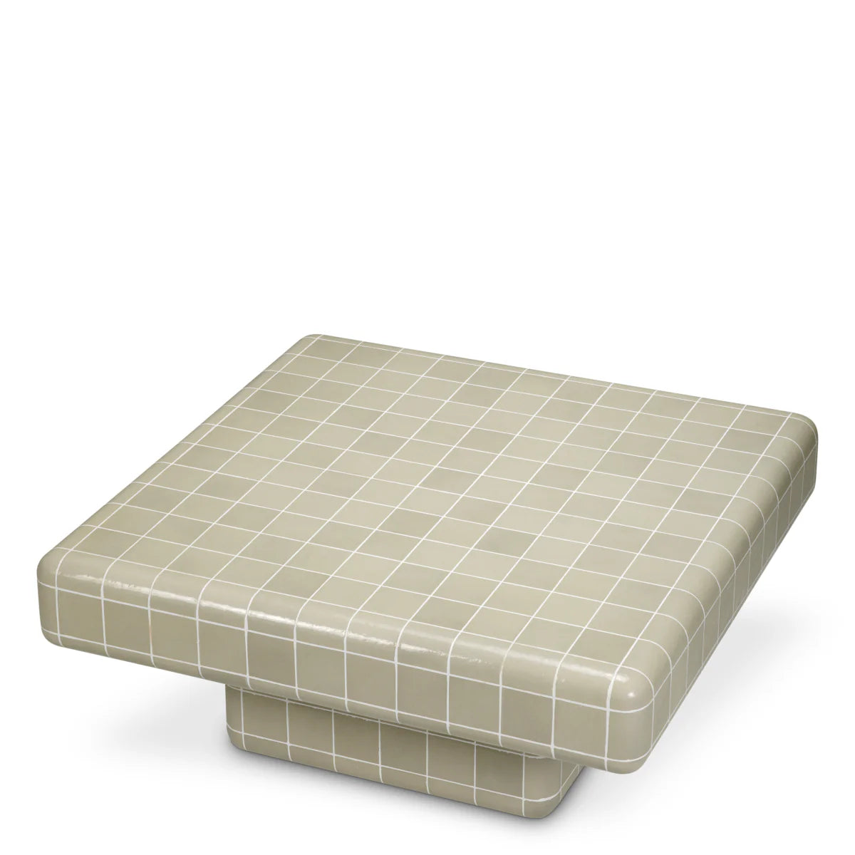 MATEO Outdoor Coffee Table Warm Gray