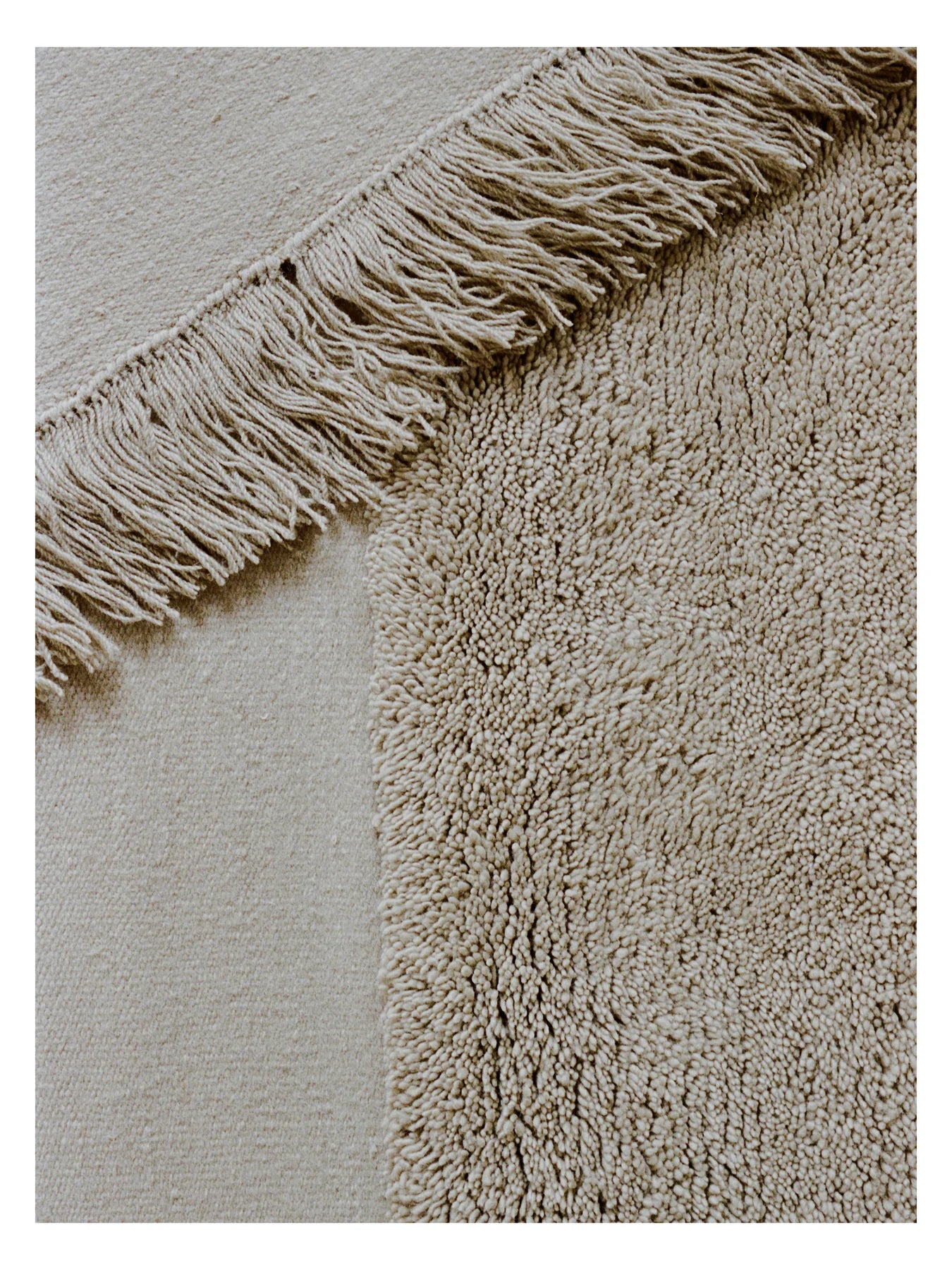Teppich ETERNAL EYE - CHALK dunkelbeige