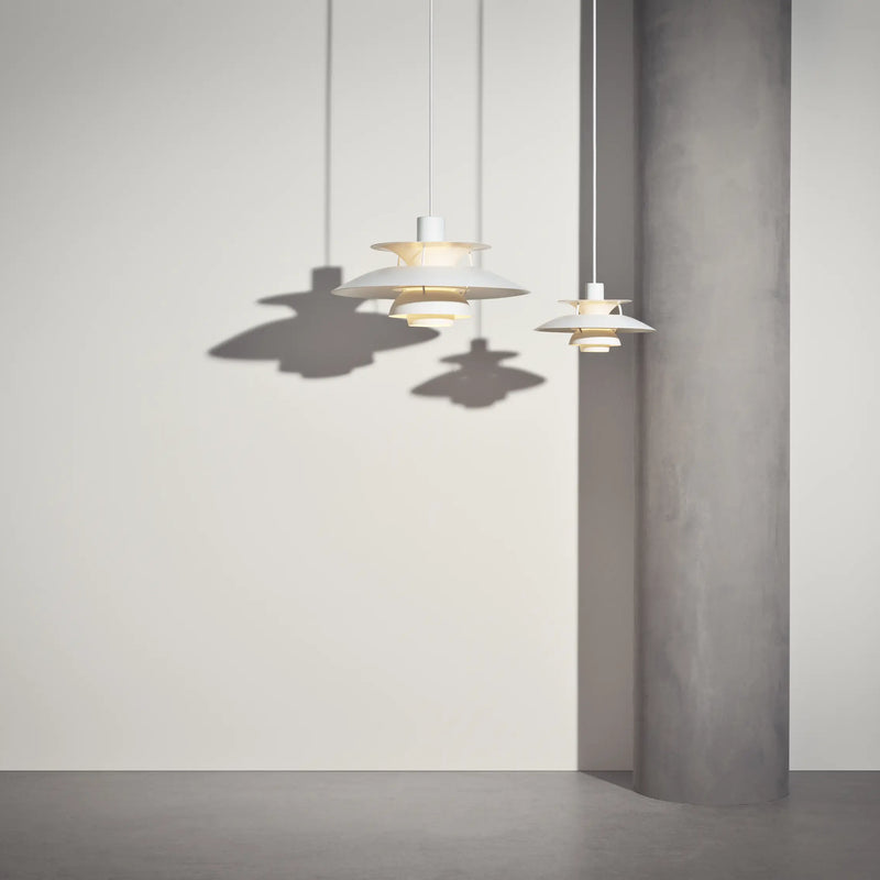 PH 5 Pendant Lamp Monochromatic White