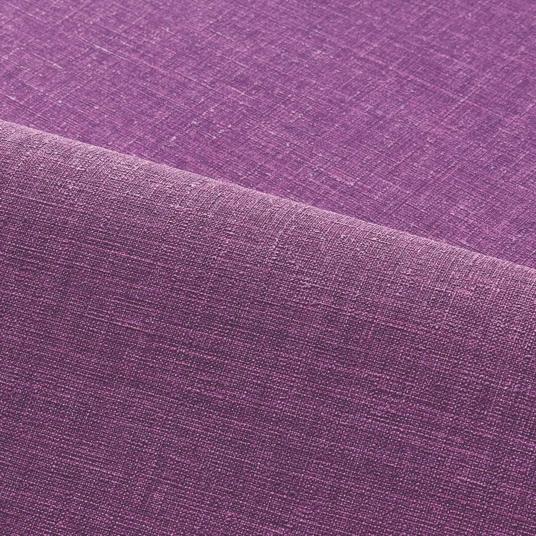 Structural wallpaper imitating linen canvas SHINOK - ORCHIDEE dark purple