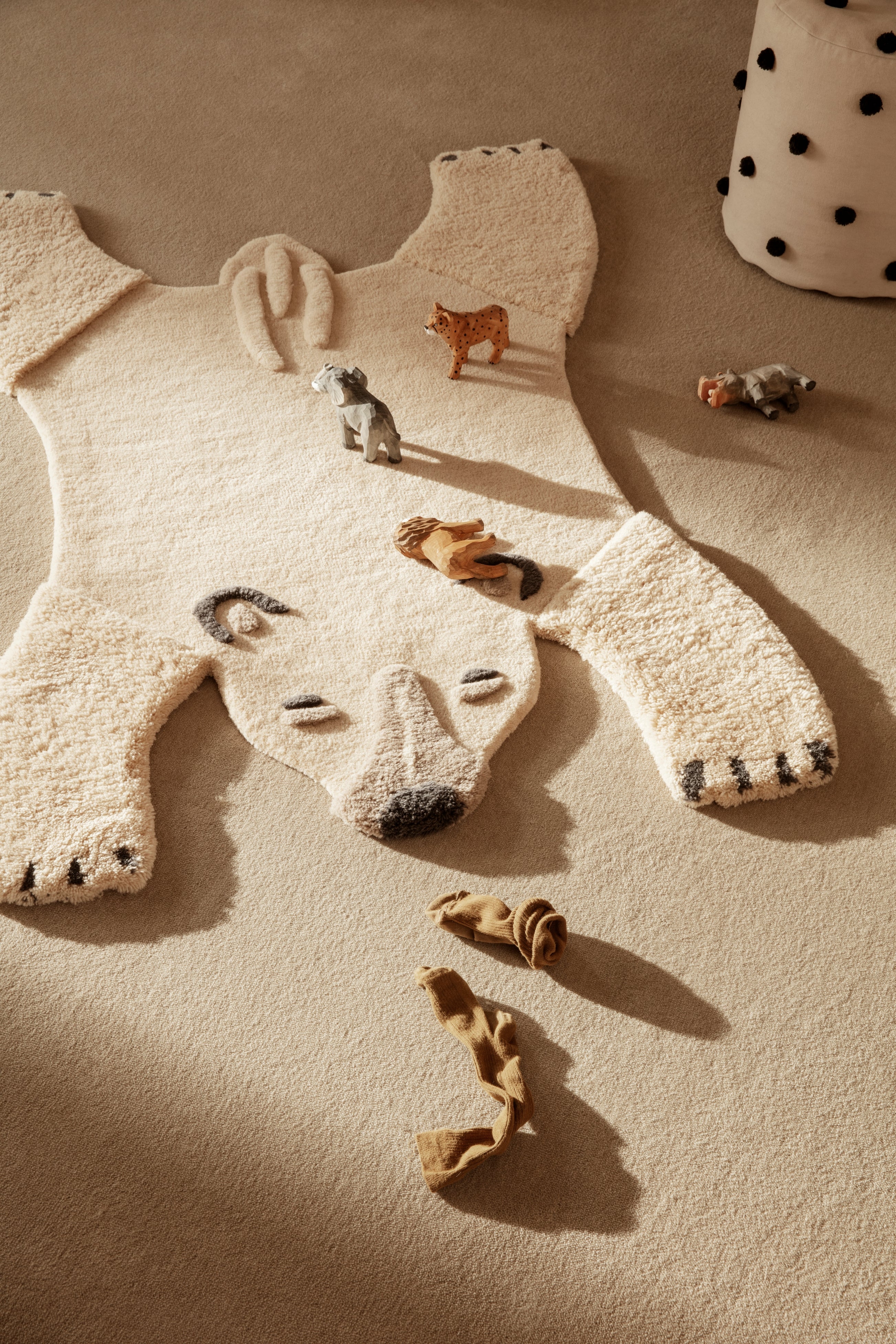 POLAR BEAR Teppich beige