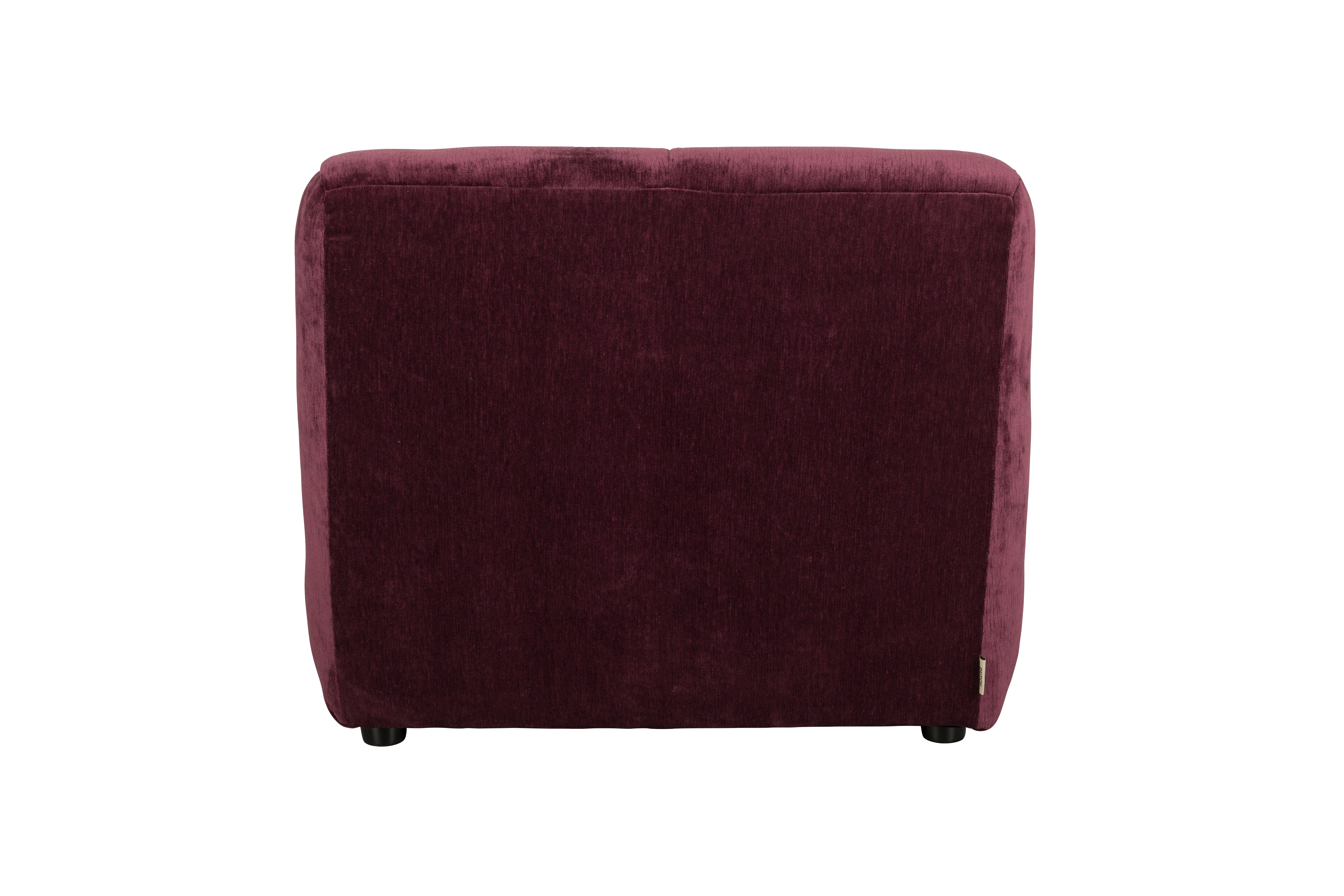 GIADA modular sofa - 1-seater plum velvet element