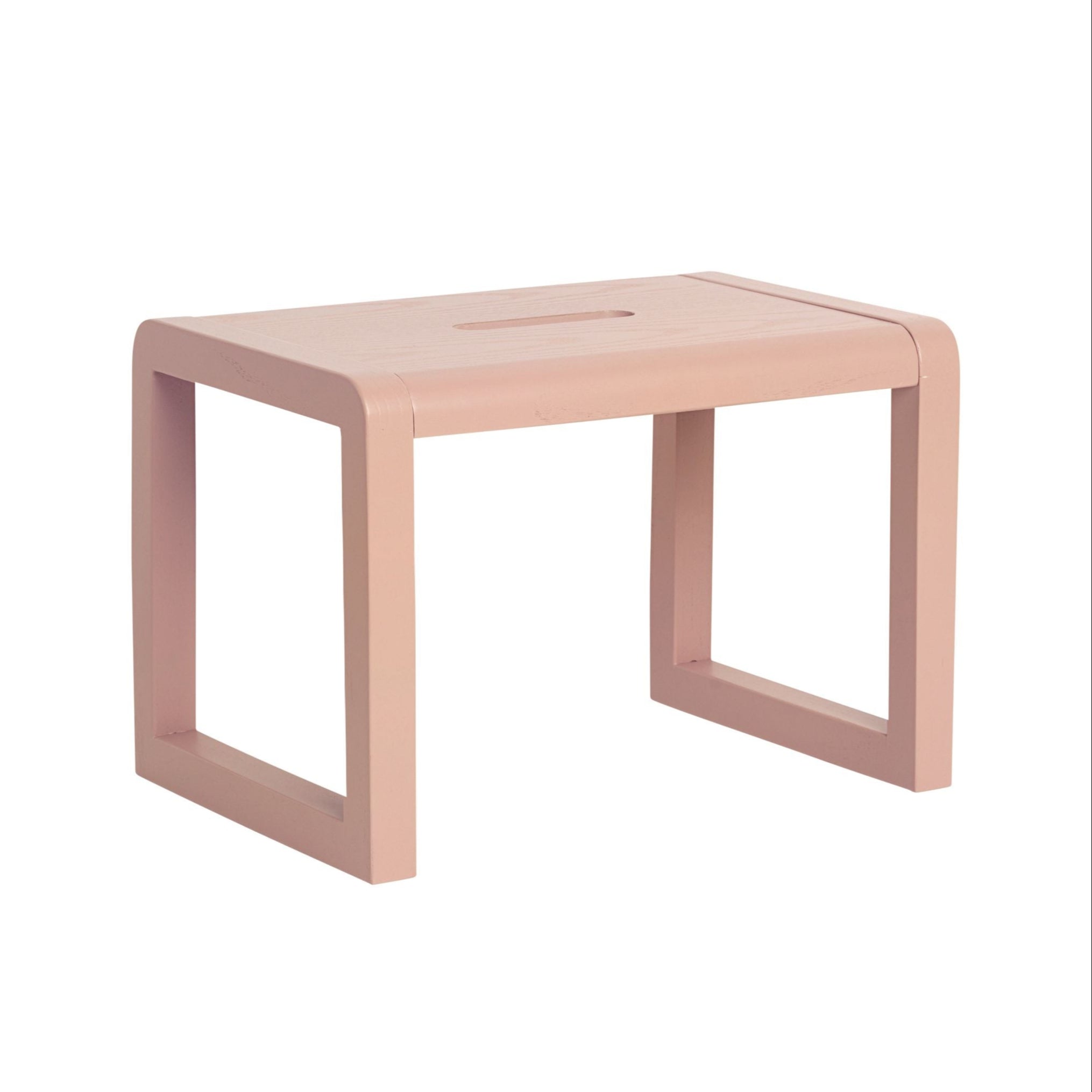 LITTLE ARCHITECT children's stool light pink