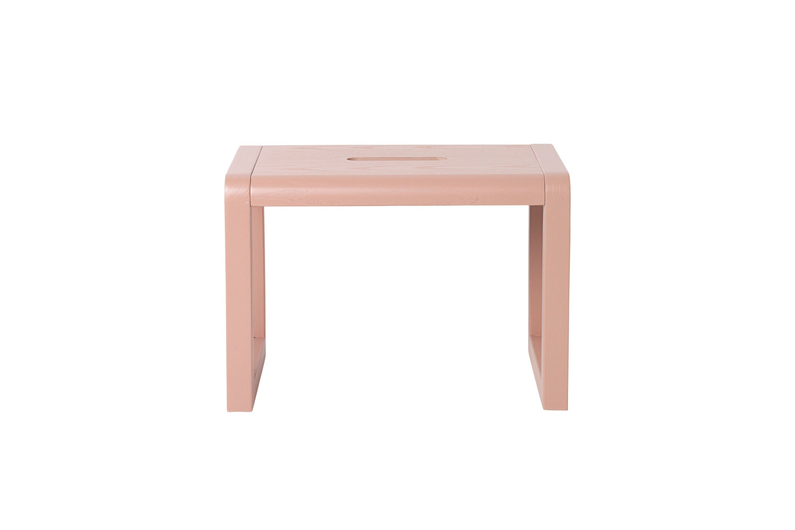 LITTLE ARCHITECT children's stool light pink