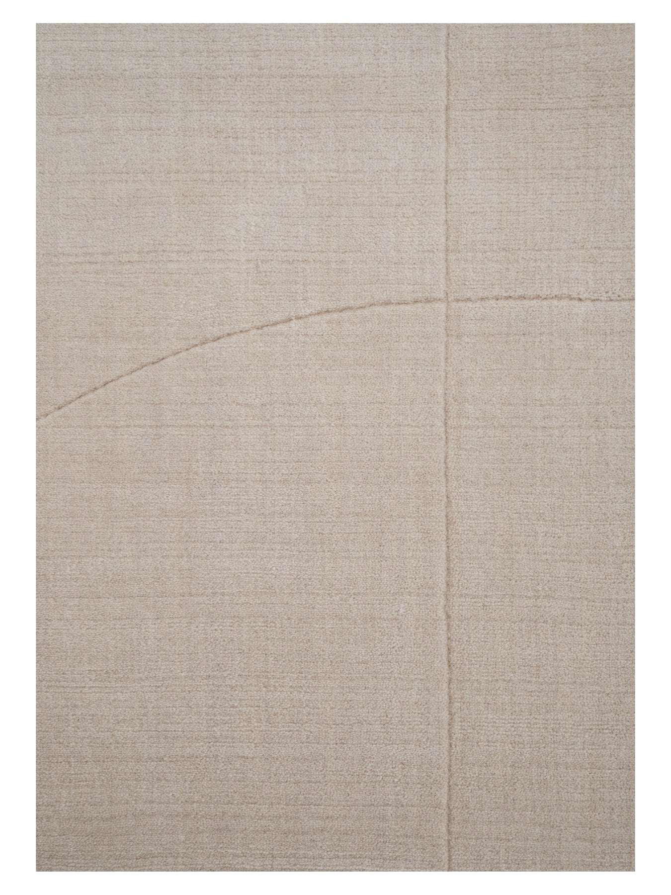 Teppich GEOMETRISCHE MAZE beige