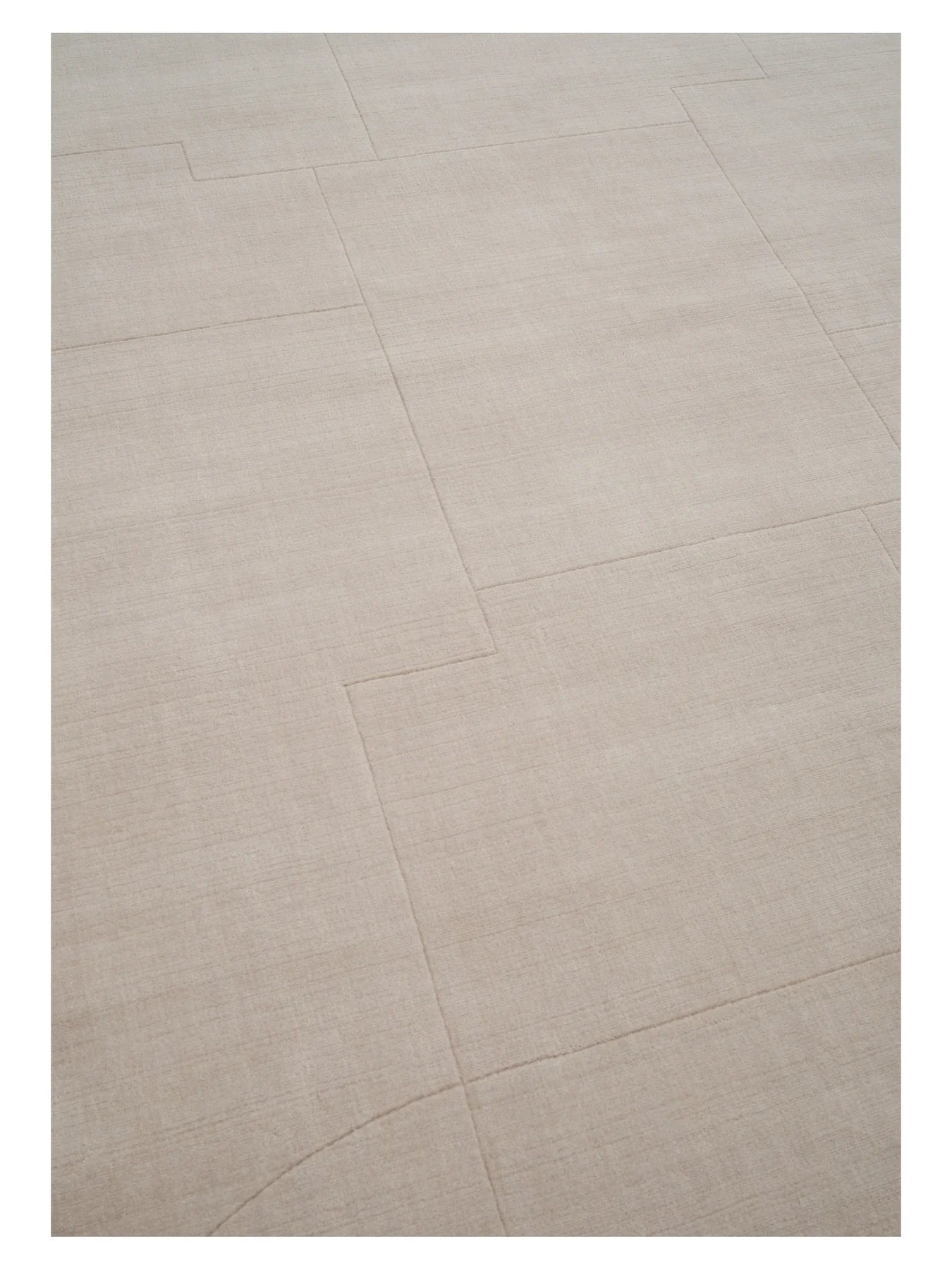Teppich GEOMETRISCHE MAZE beige