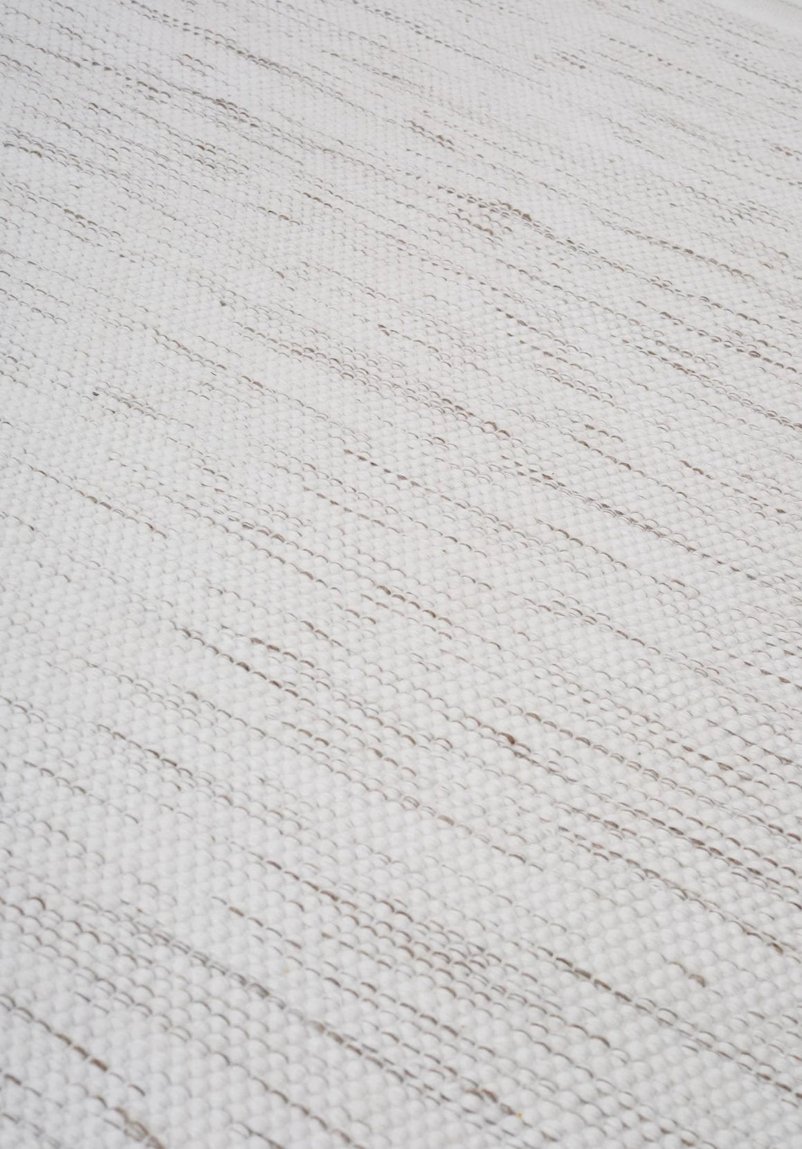 Rundteppich ADONIC MIST gebrochenes Weiß