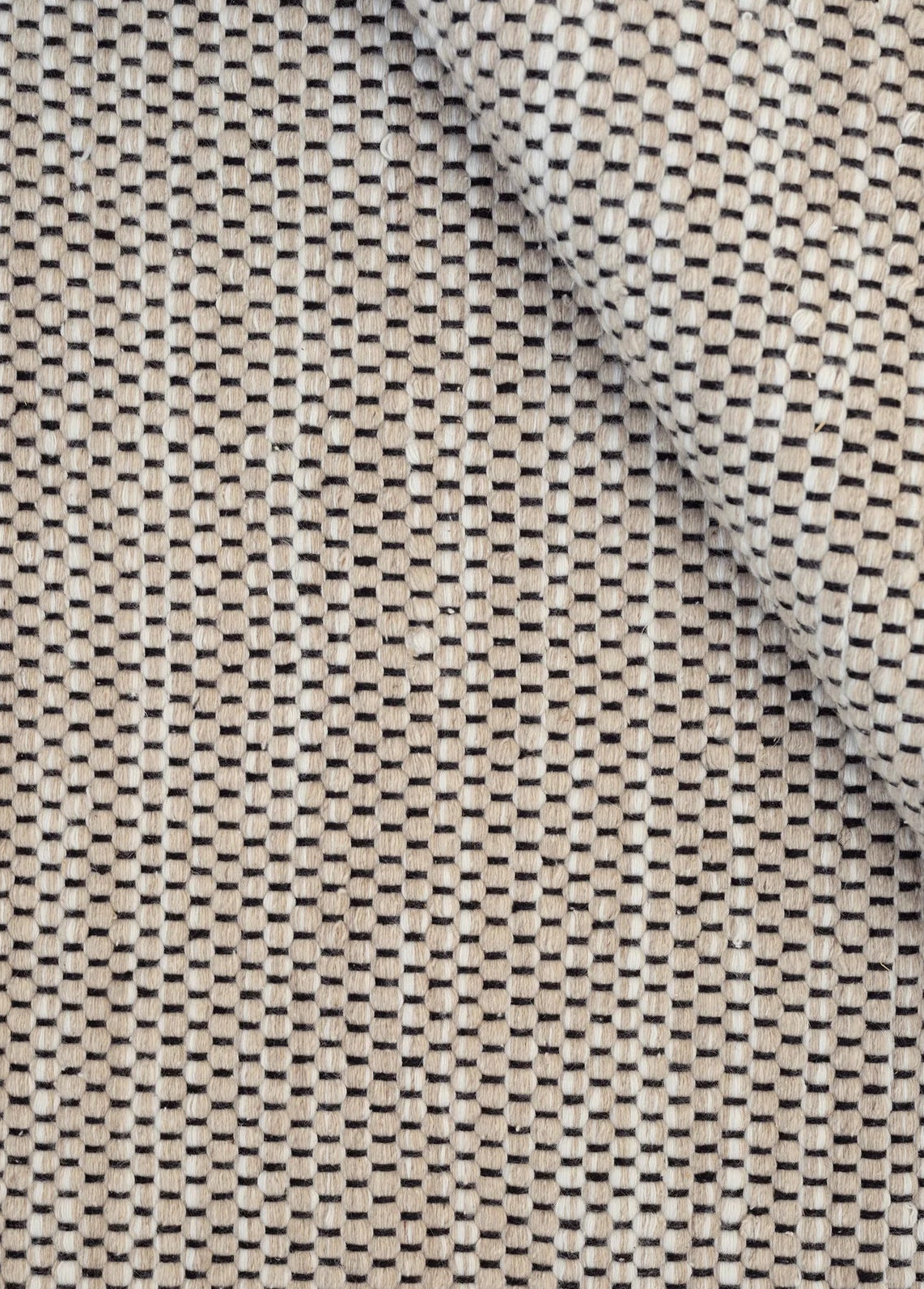Rundteppich ADONIC MIST taupe