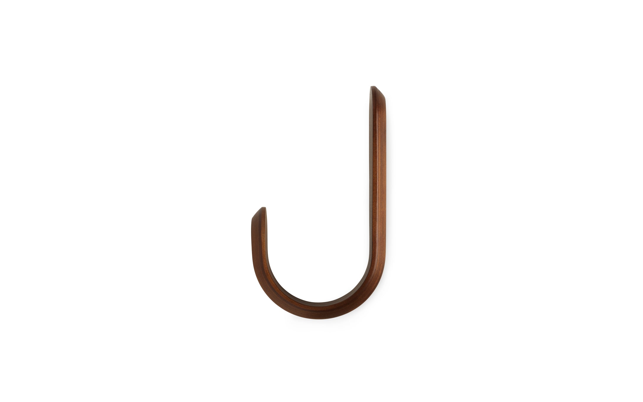Kleiderständer CURVE Nussbaumholz
