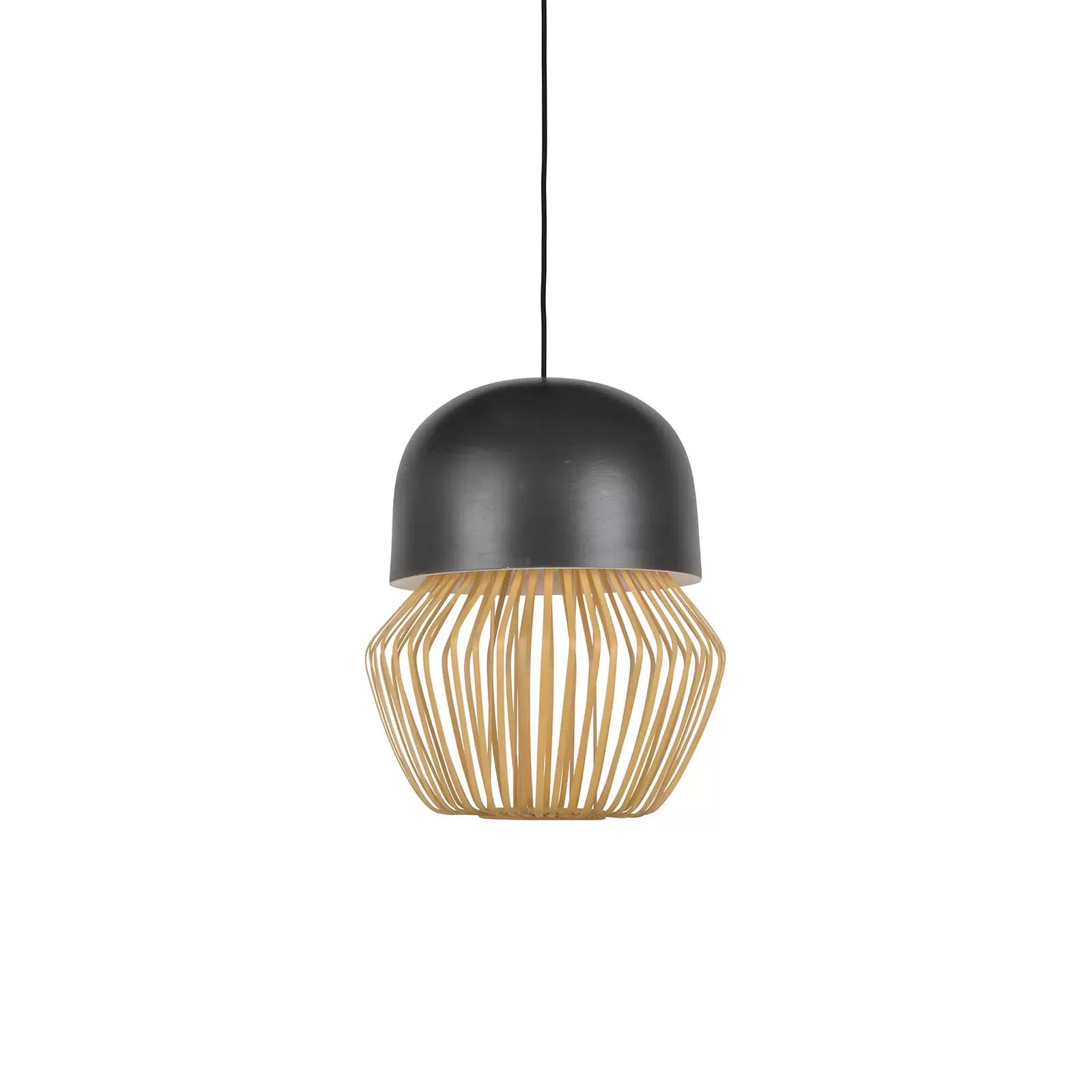 Schwarze Anemos hängende Lampe