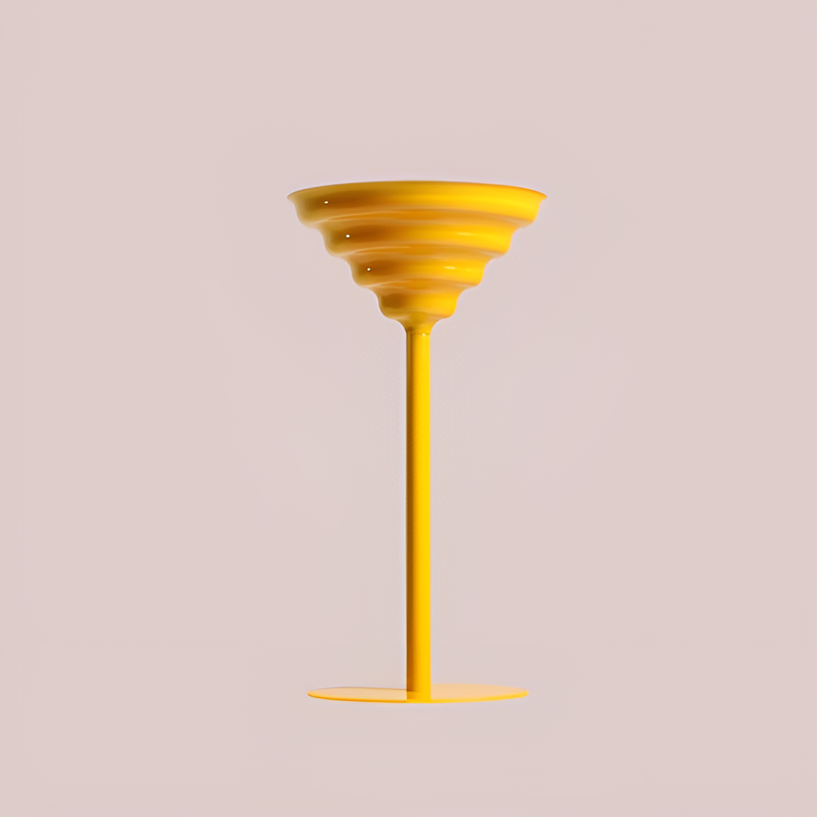 Stehleuchte WAVE gelb