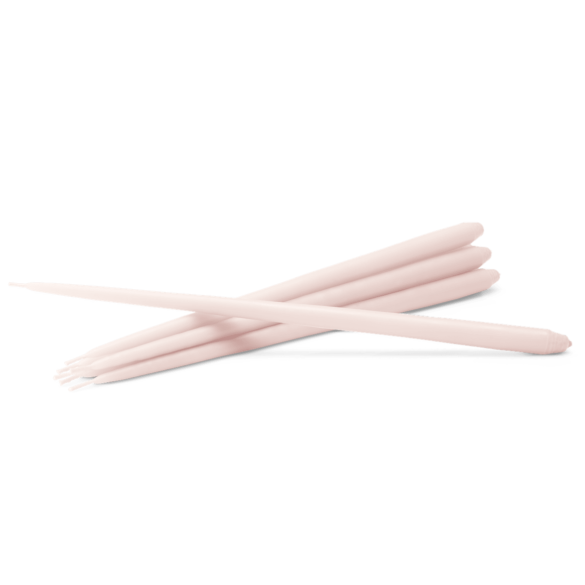 Set of 6 STOFF NAGEL Candles in Pastel Pink