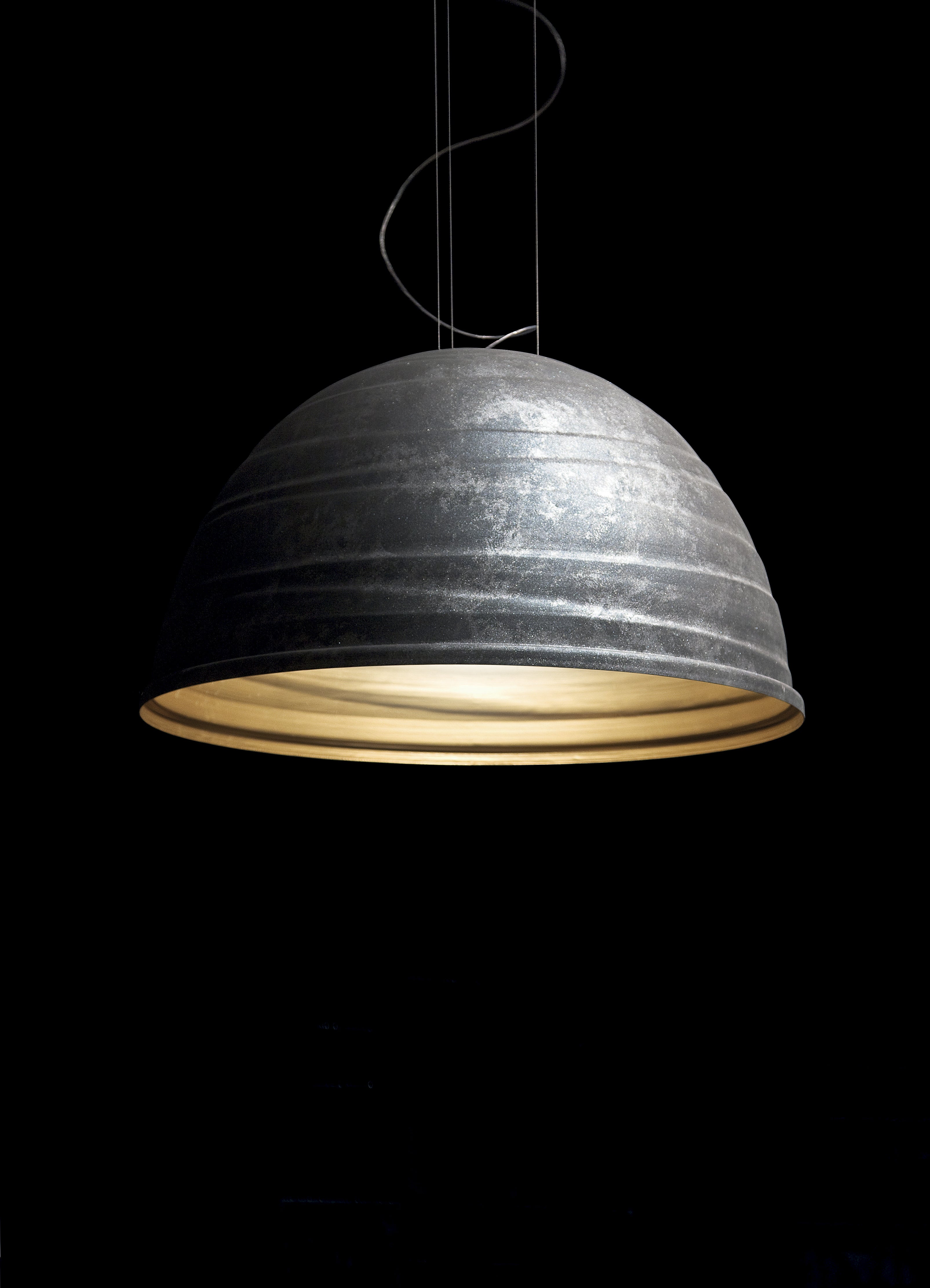 Metallic BABELE pendant lamp