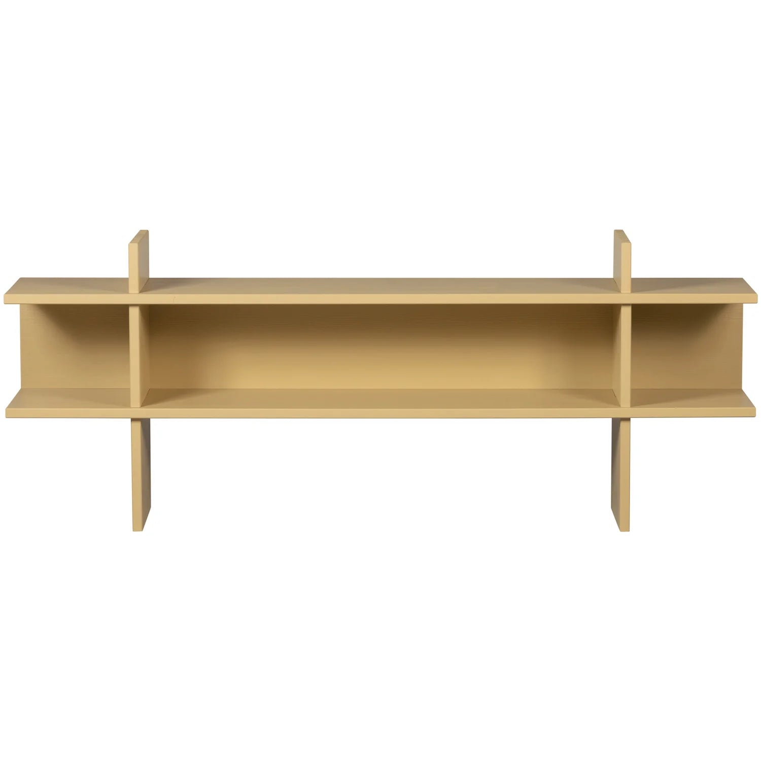 Jan Pine Console gelb gefärbt