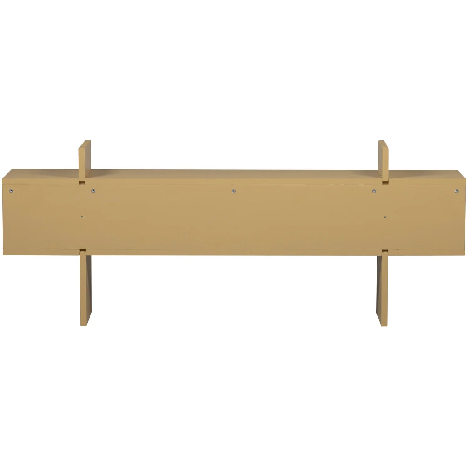 Jan Pine Console gelb gefärbt