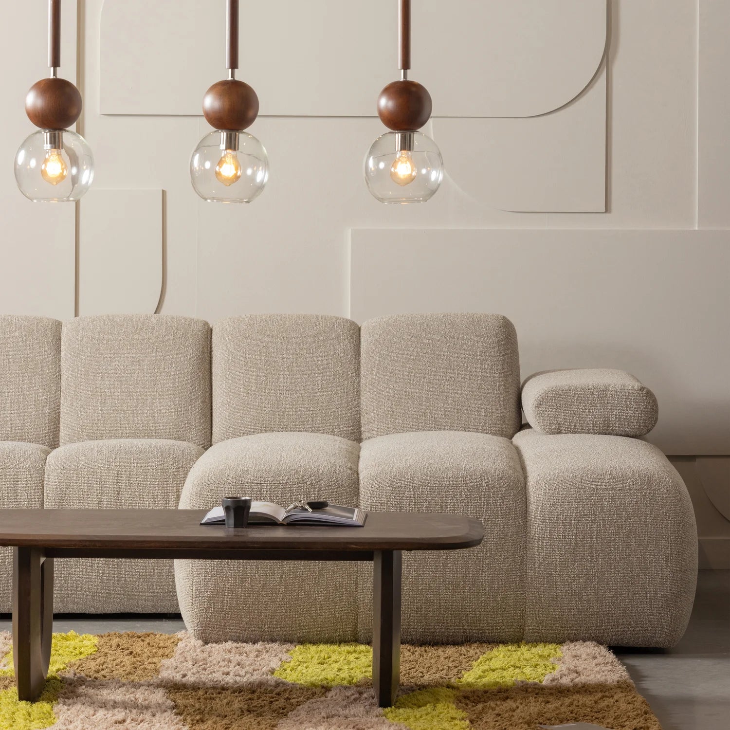 Coffee table frequent wood mango