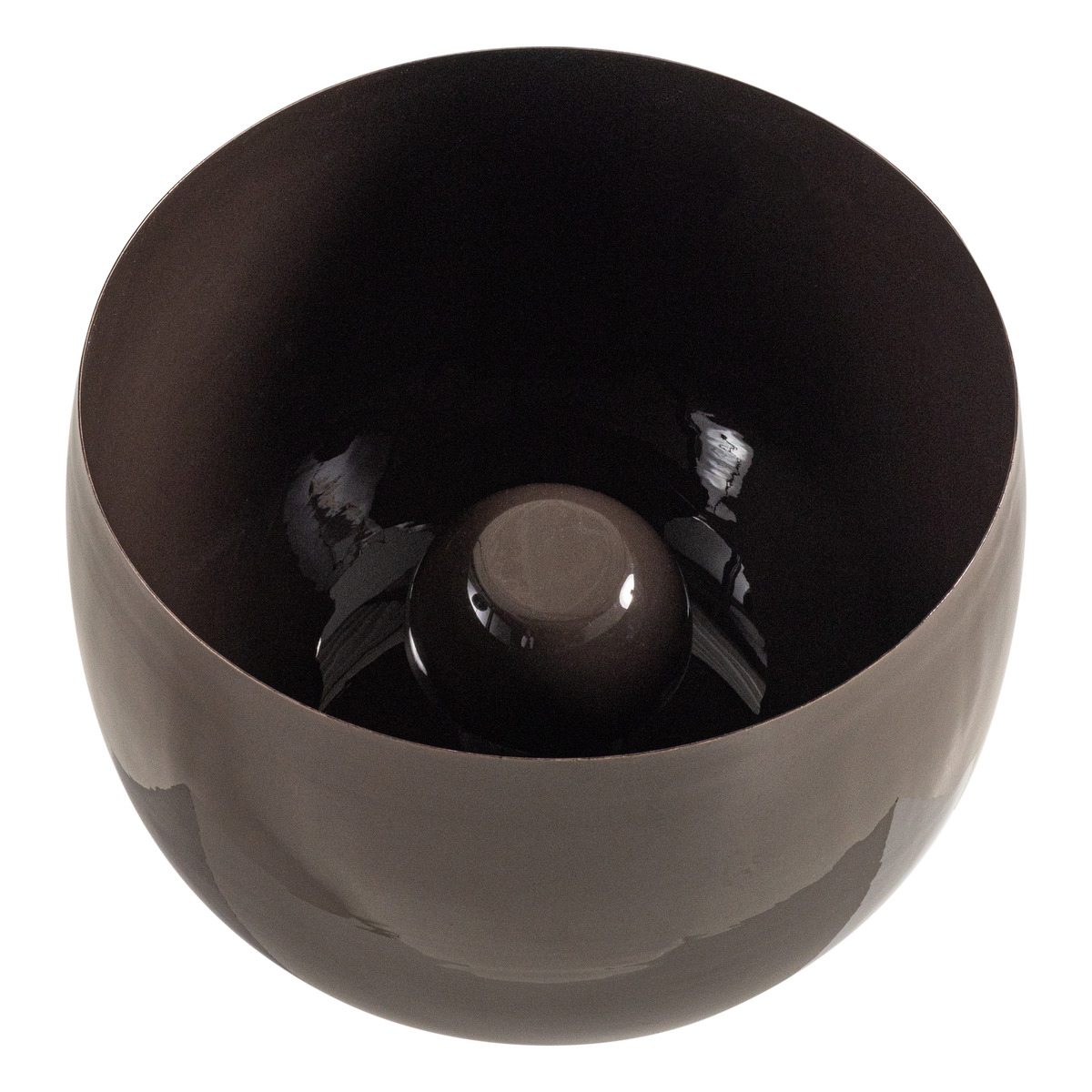 Lampa MERO wysoka ciemnobrązowy – ujęcie 4