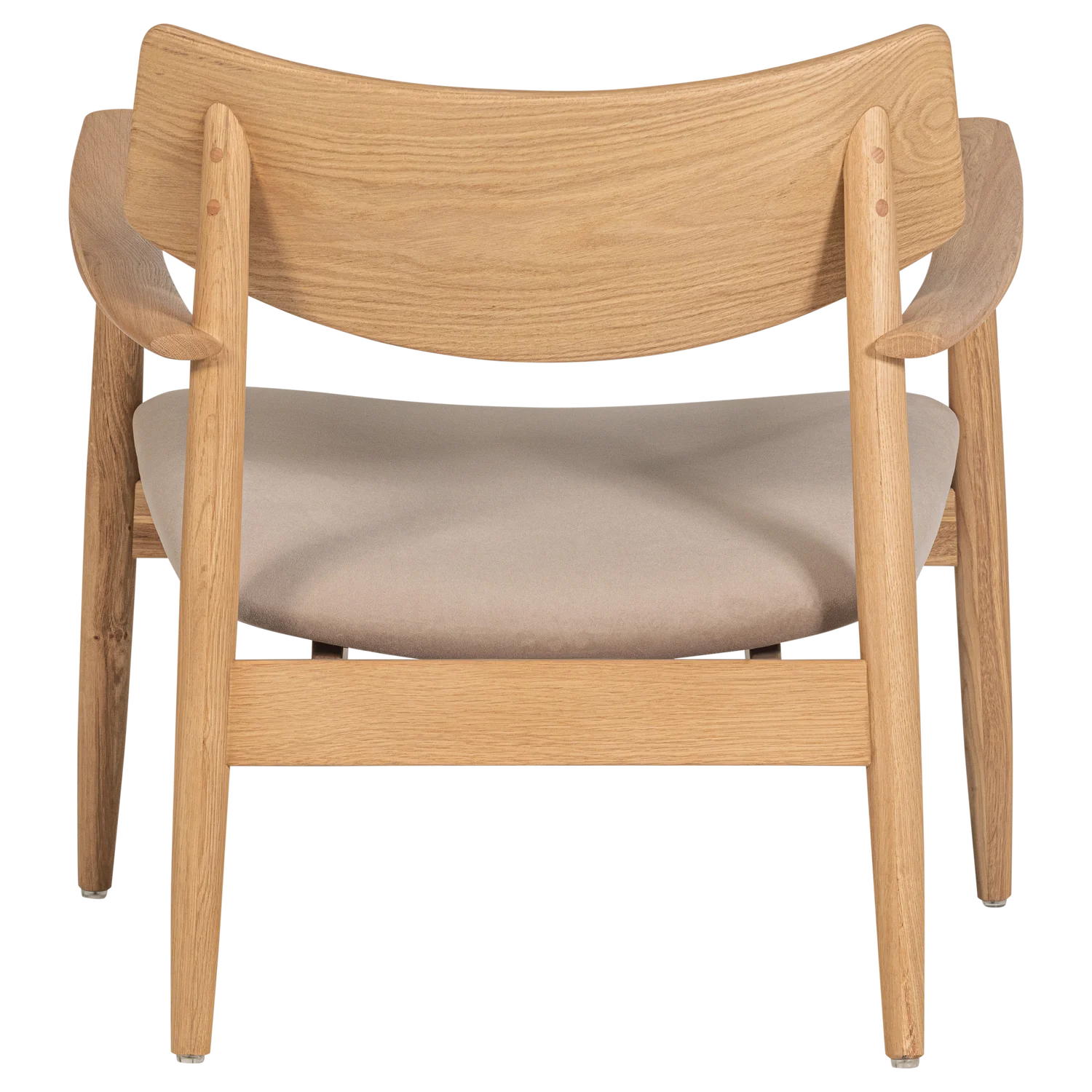 Chair BASK beige seat with oak base