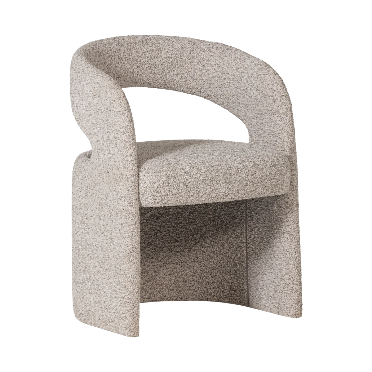LANOR Armchair, Beige Boucle