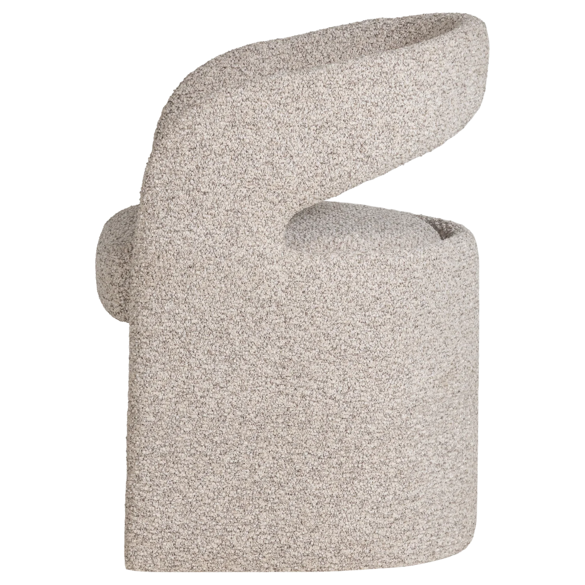 LANOR Armchair, Beige Boucle