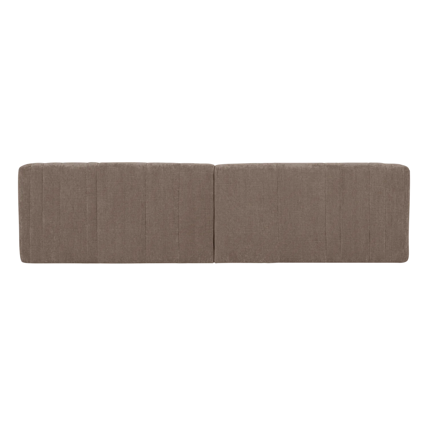 OMAIRE 4-Seater Sofa Taupe Chenille
