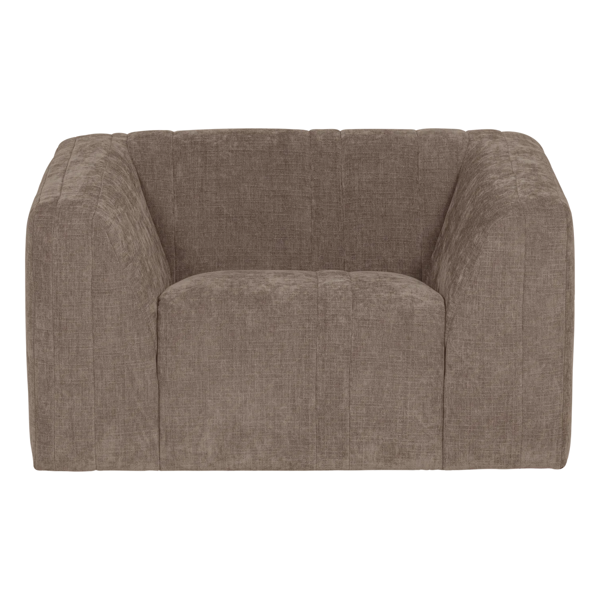 Omaire Armchair Taupe Chenille
