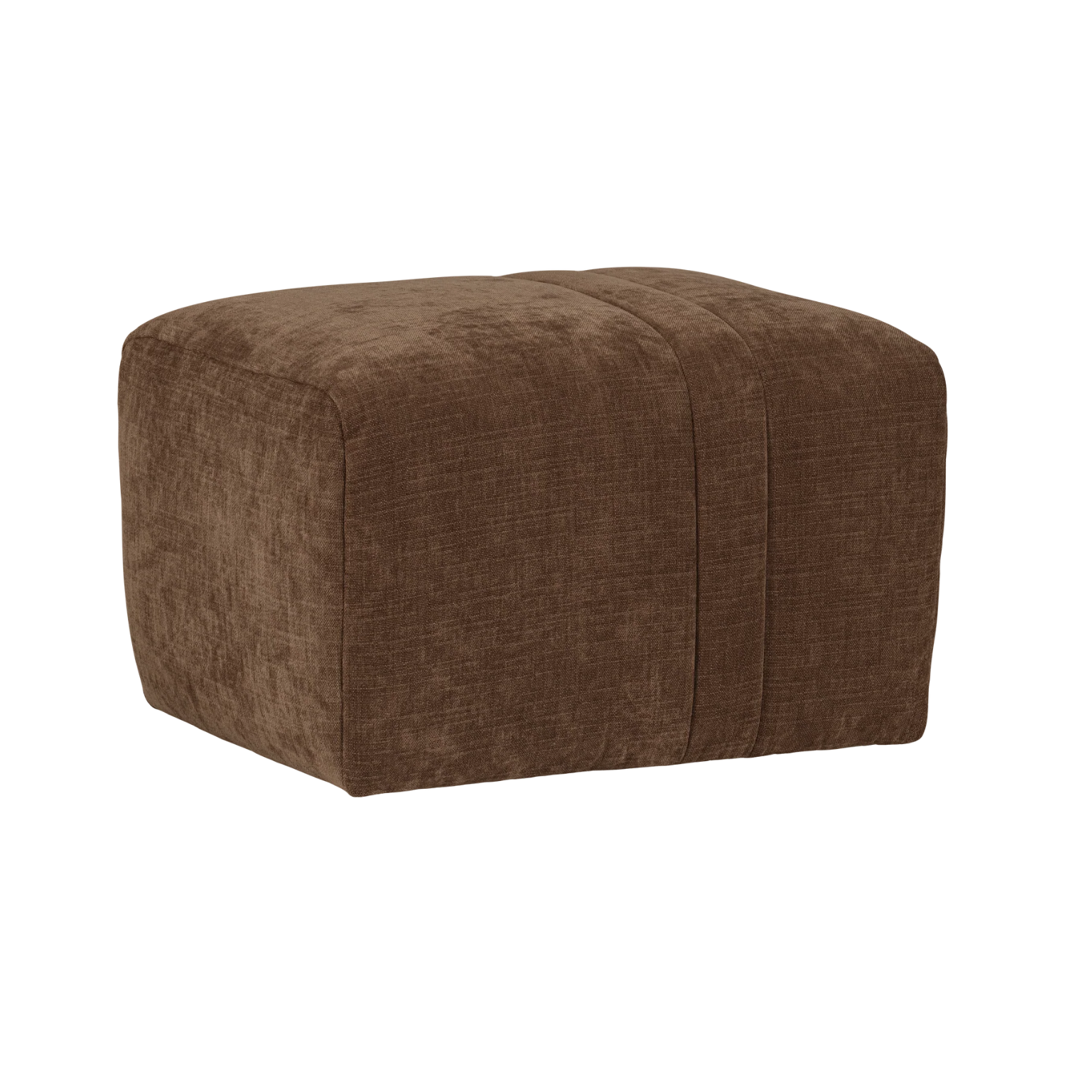 OMAIRE Puff brown chenille